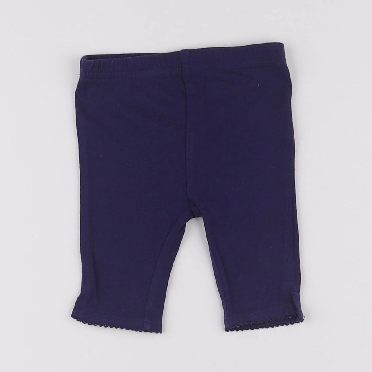 Vertbaudet - legging bleu - 3 mois