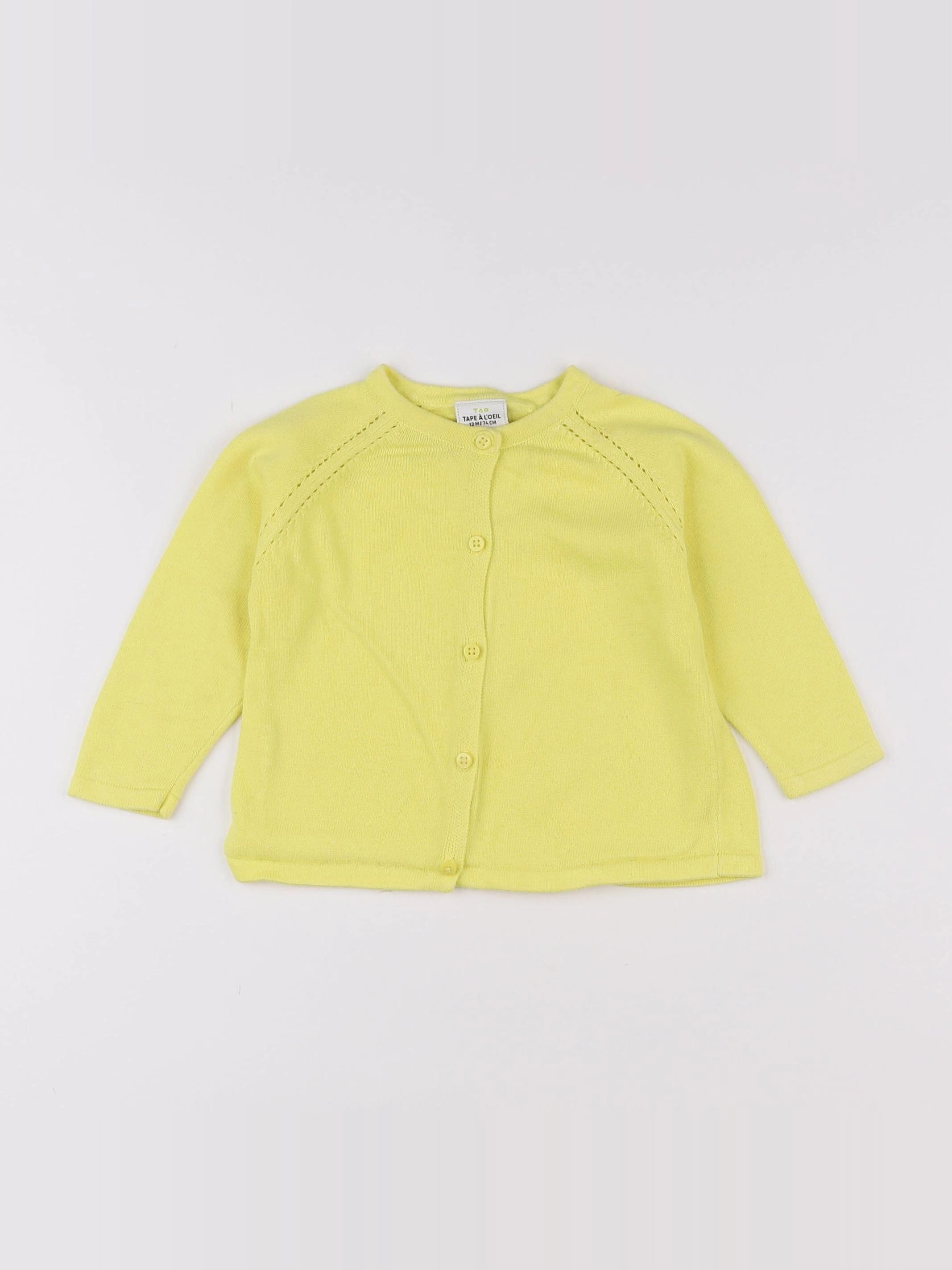 Tape à l'oeil - gilet jaune - 12 mois