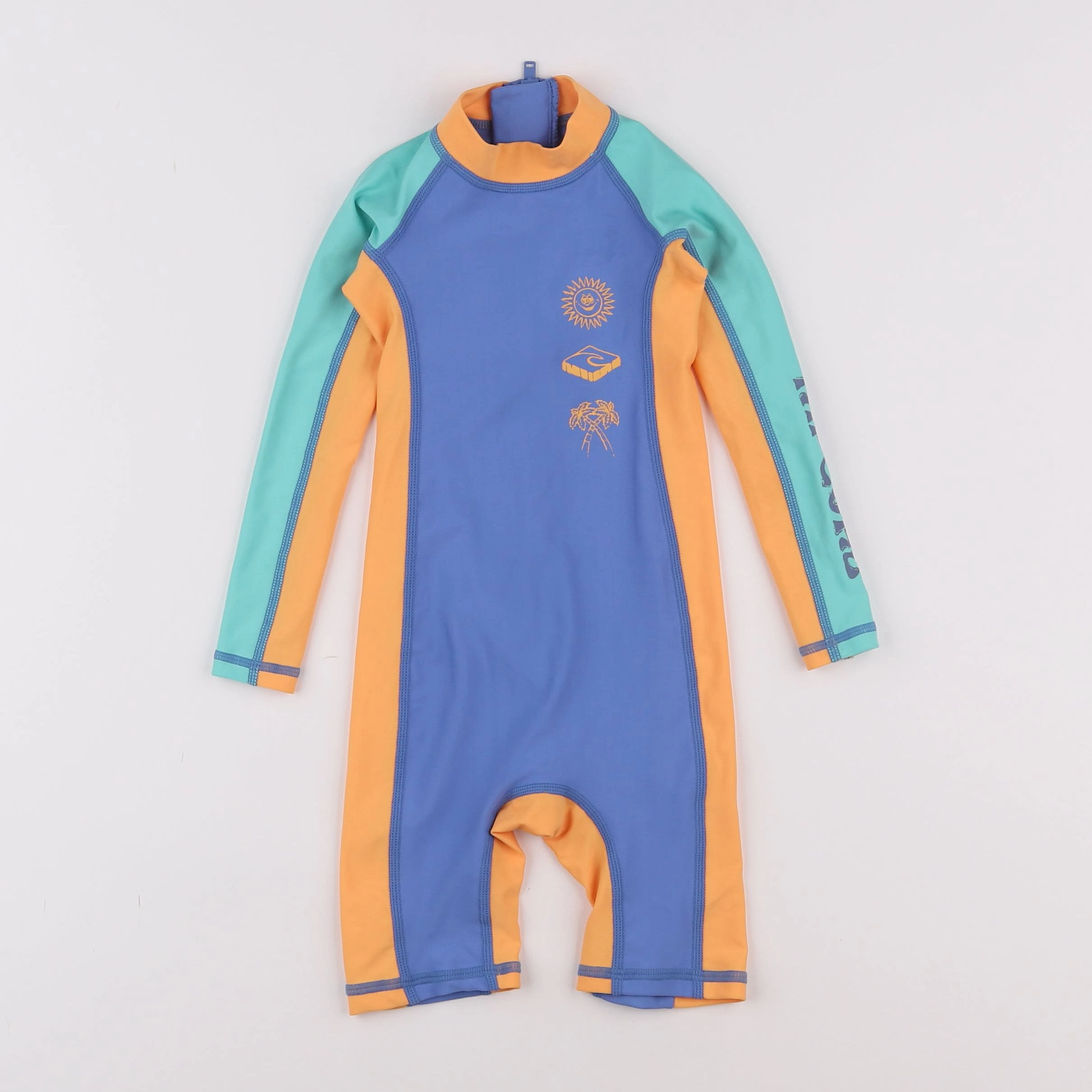 Rip curl - combi de bain bleu - 12 mois à 2 ans