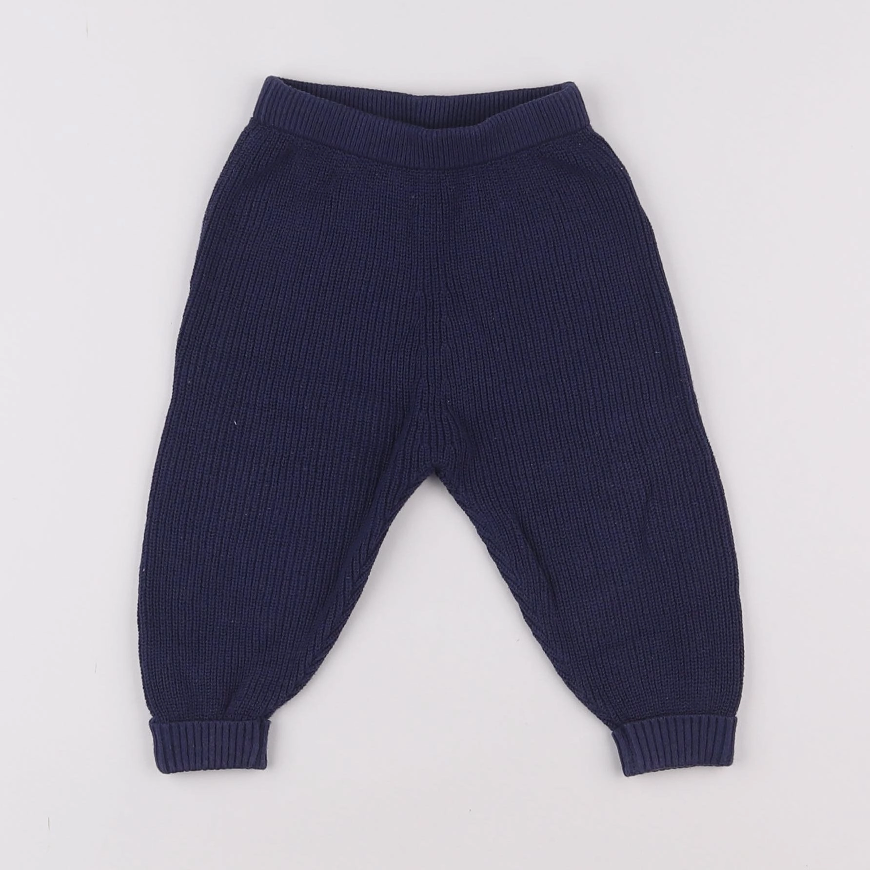 Zara - sarouel bleu - 6/9 mois