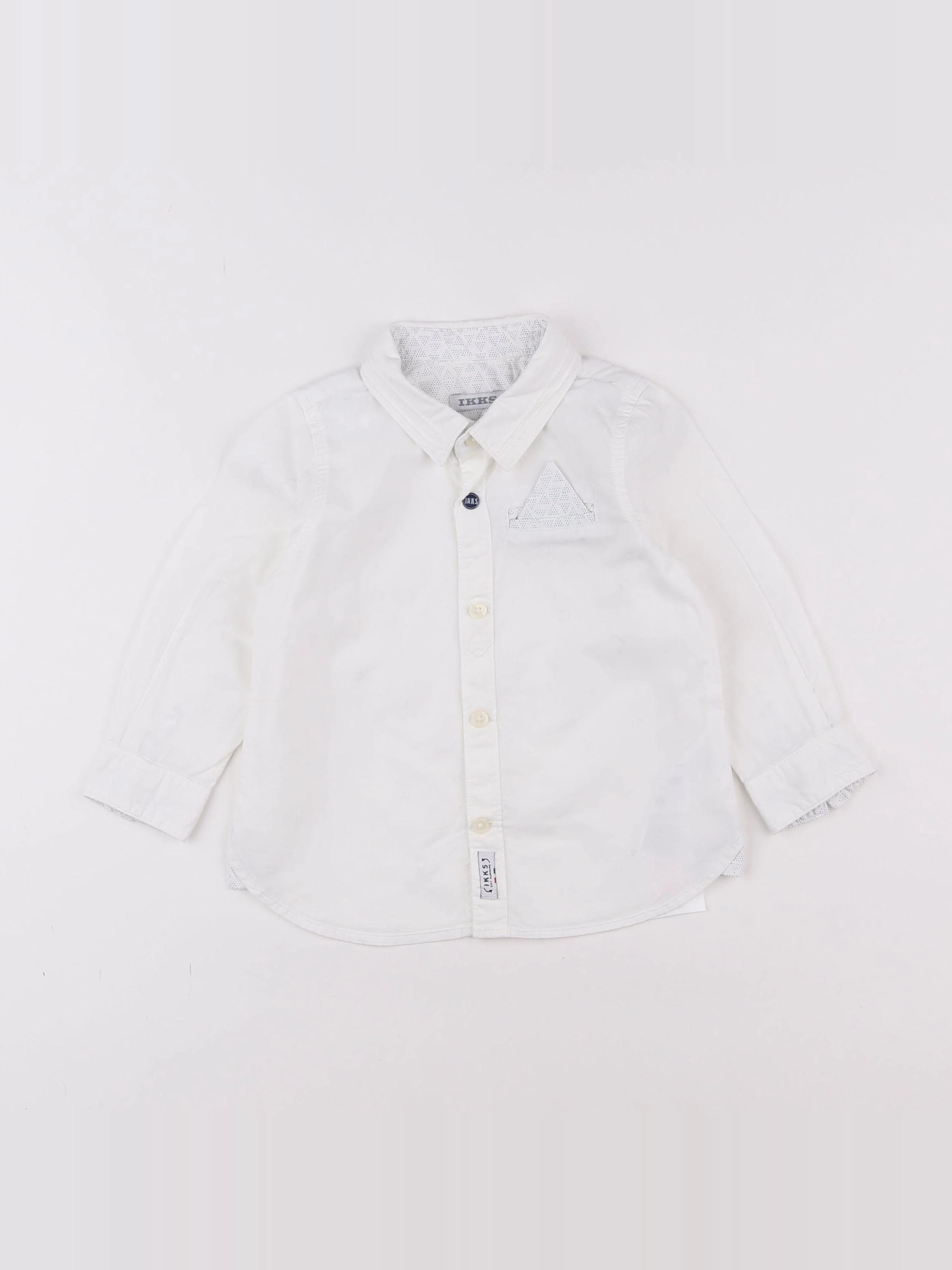 IKKS - chemise blanc - 12 mois