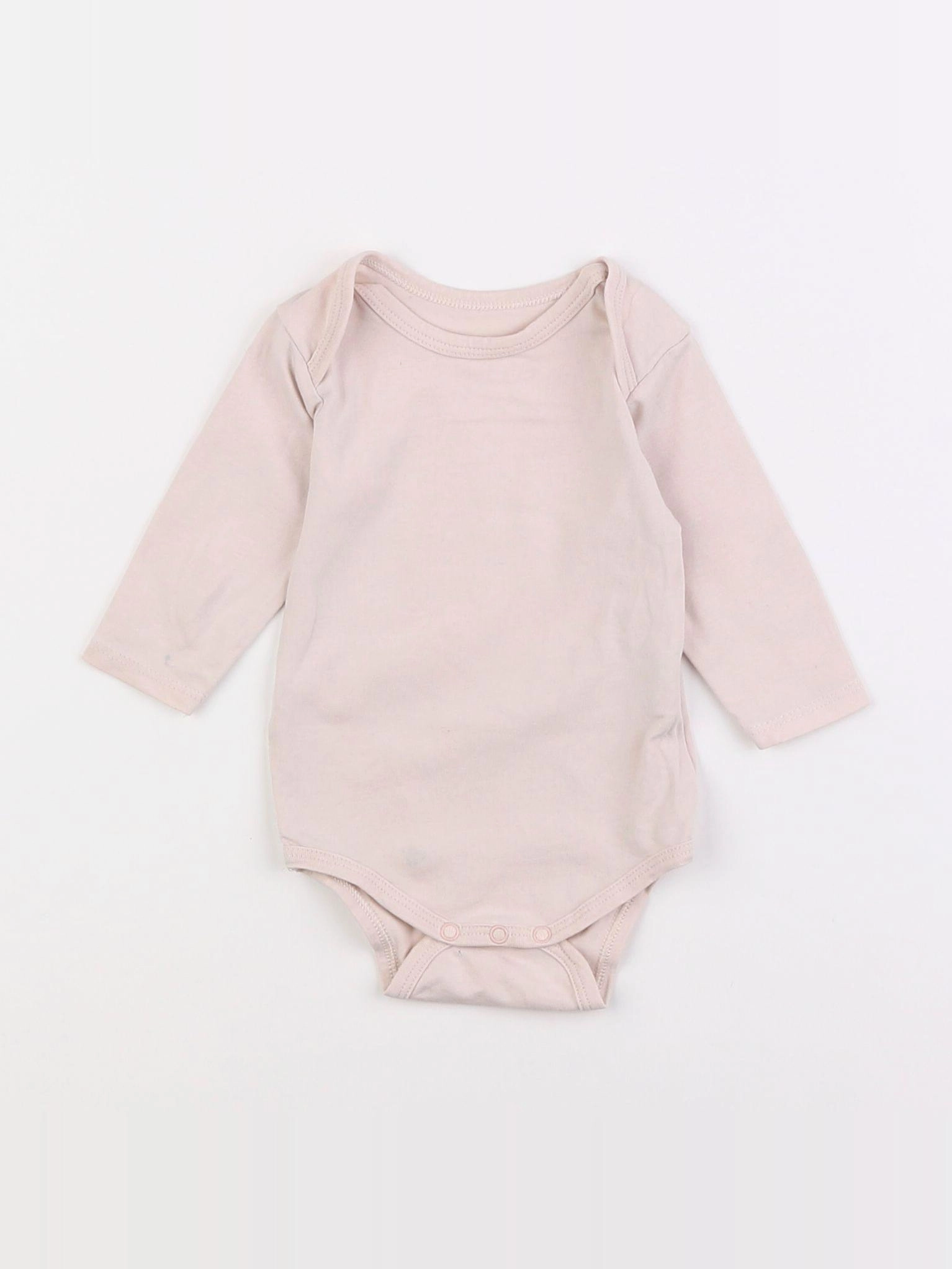 Tape à l'oeil - body beige - 3 mois