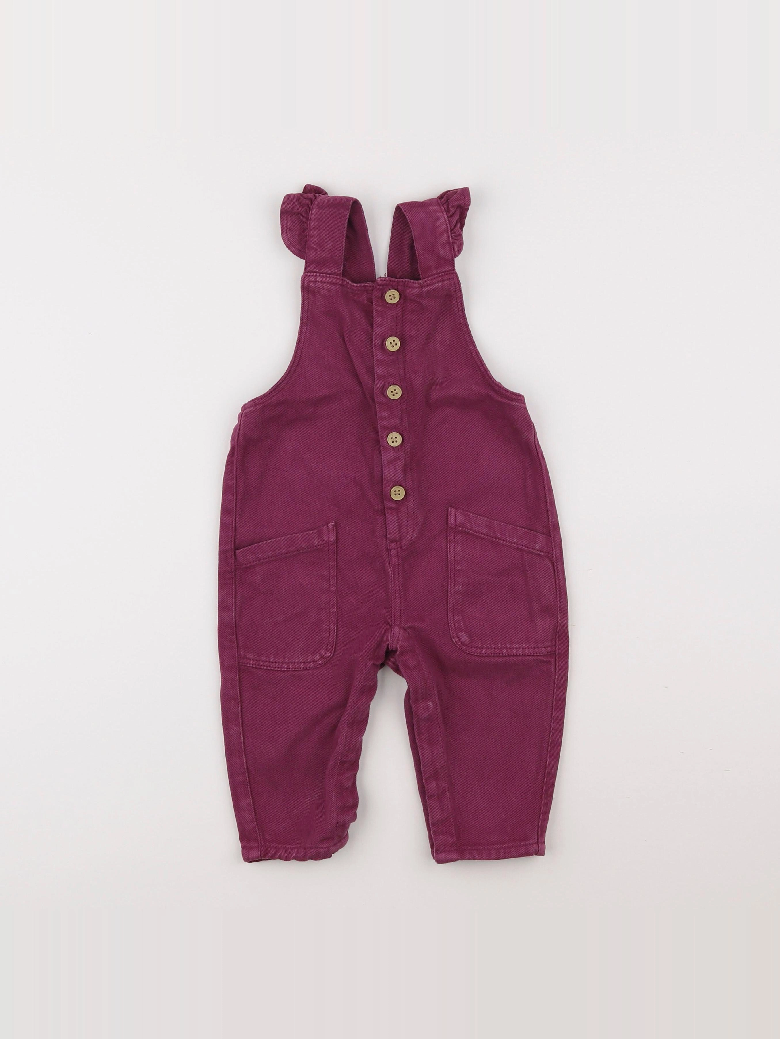 Boutchou - salopette violet - 9 mois