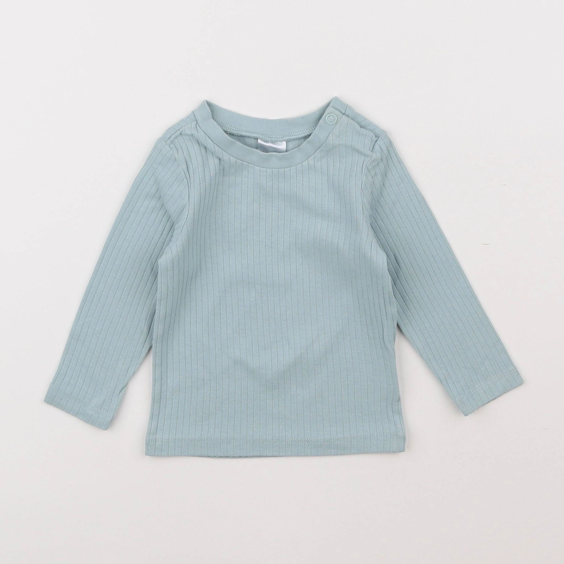 H&M - tee-shirt vert - 3/6 mois