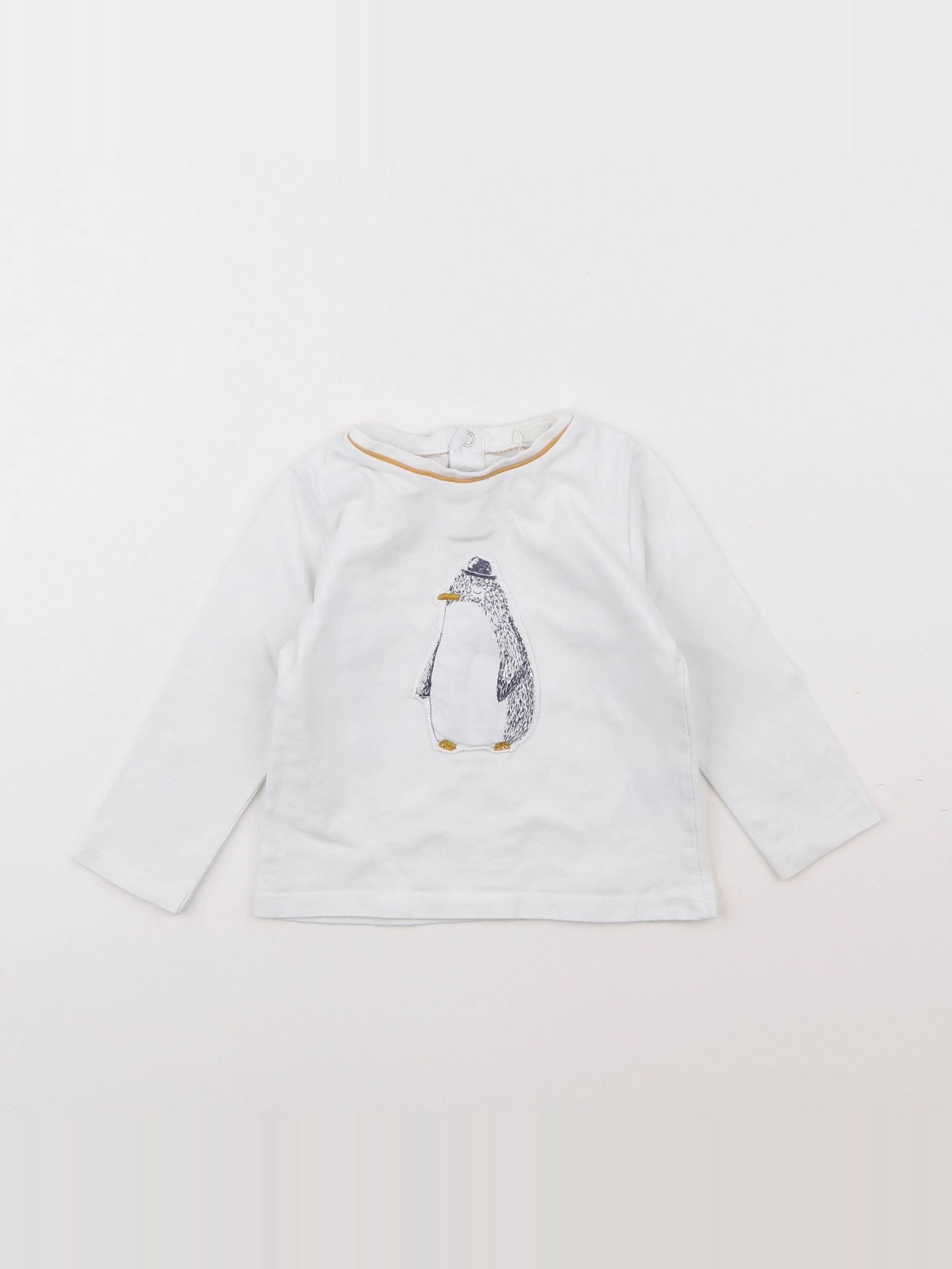 Little Cigogne - tee-shirt blanc - 18 mois