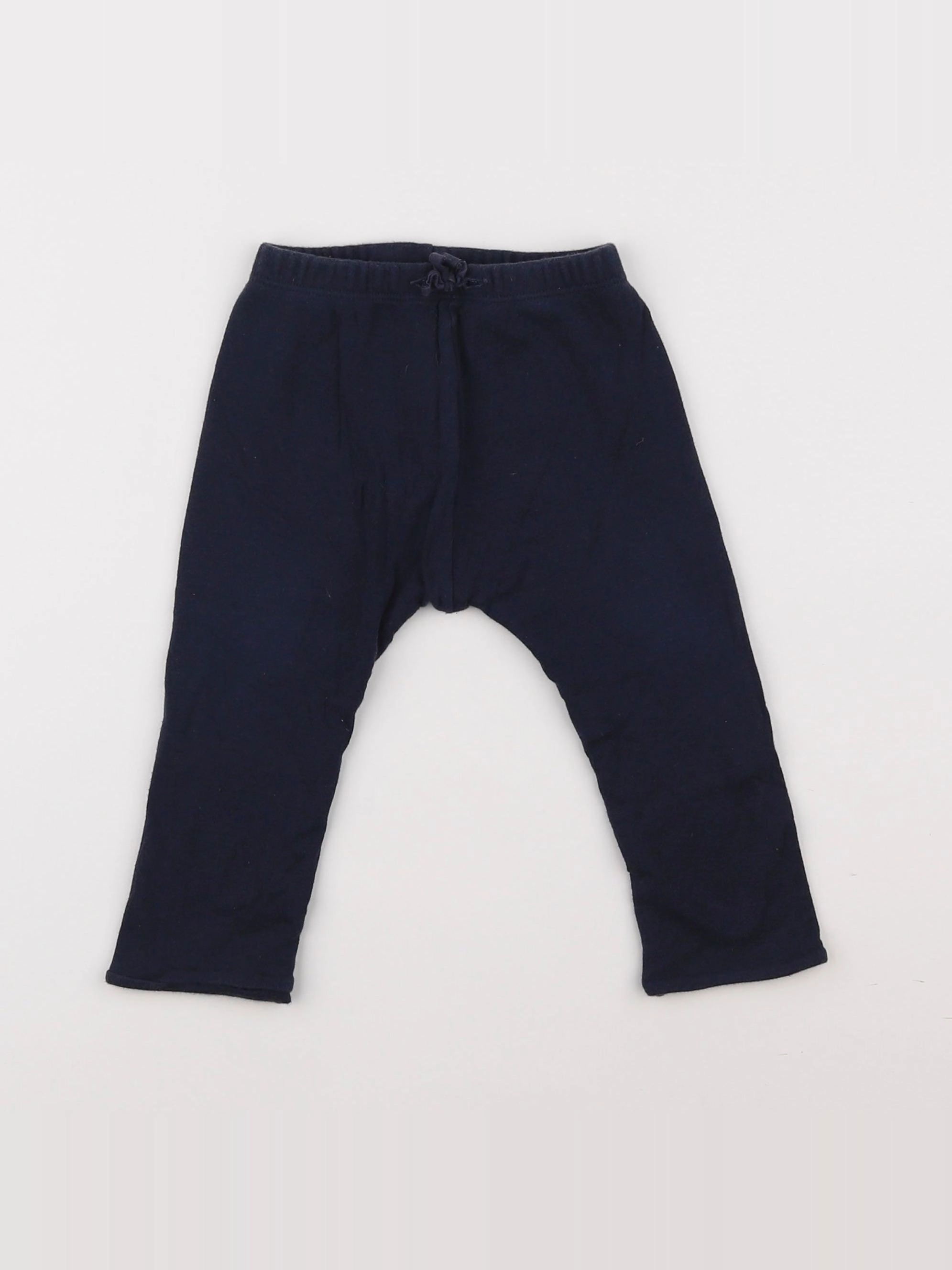 Petit Bateau - legging bleu - 12 mois