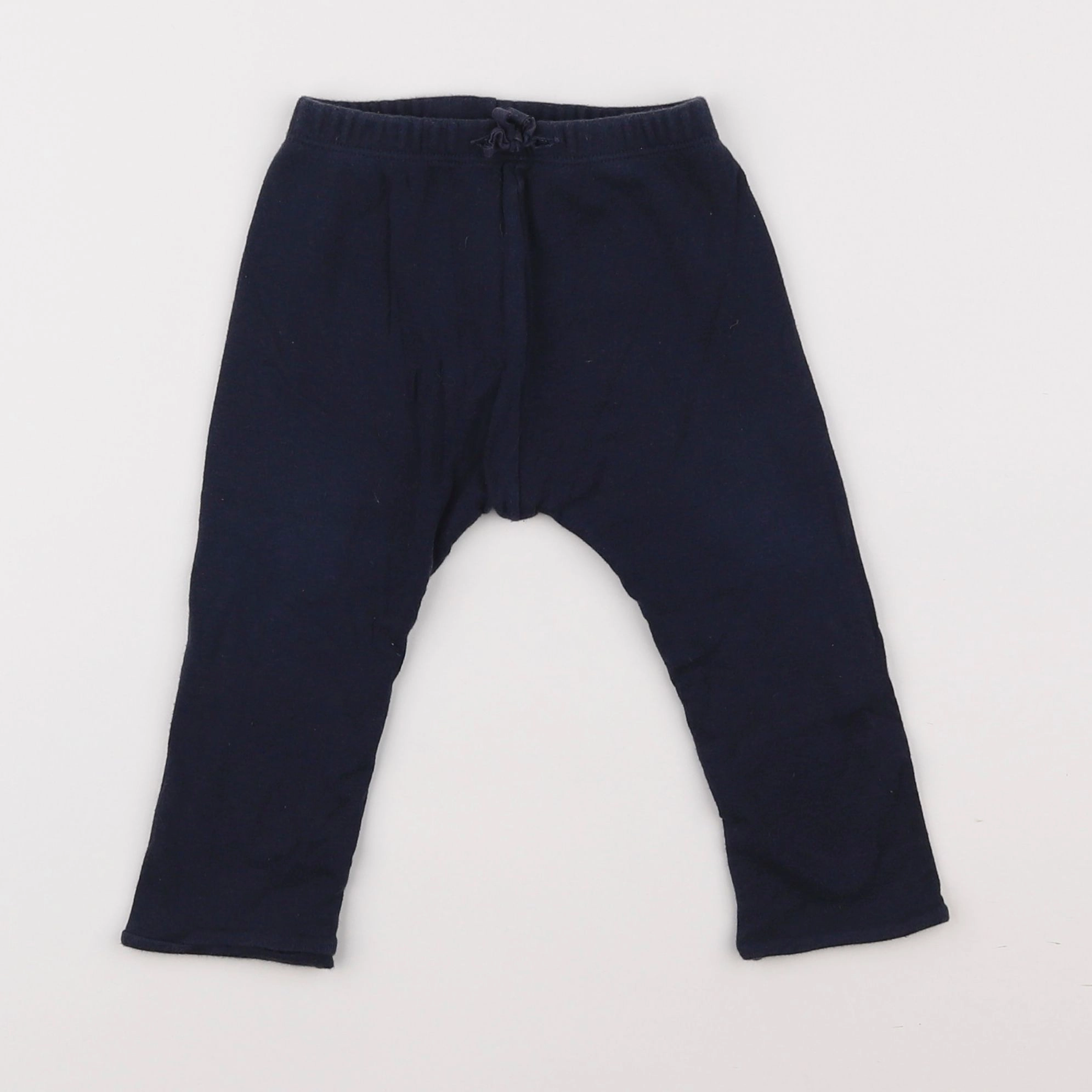 Petit Bateau - legging bleu - 12 mois