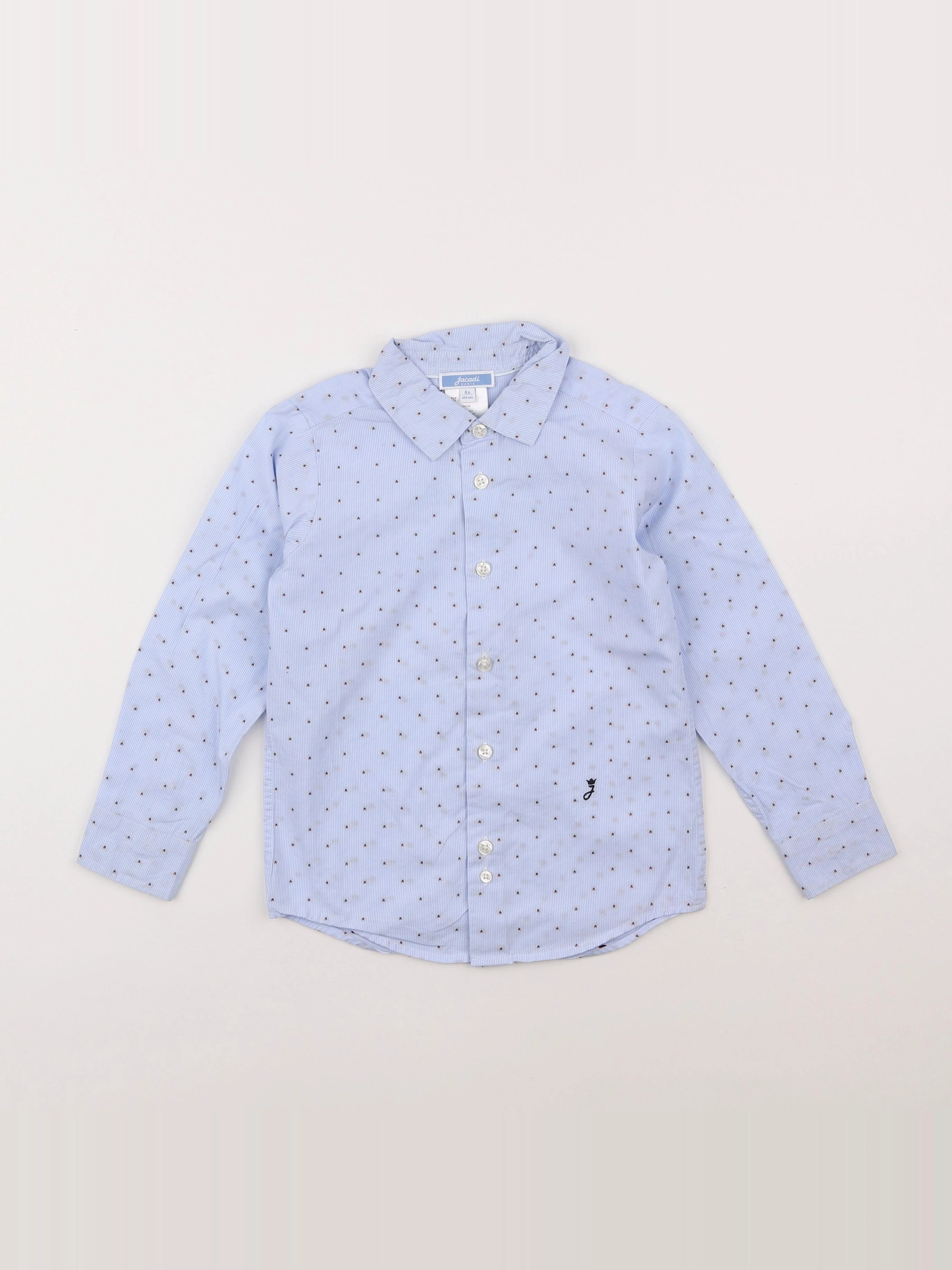 Jacadi - chemise bleu - 4 ans