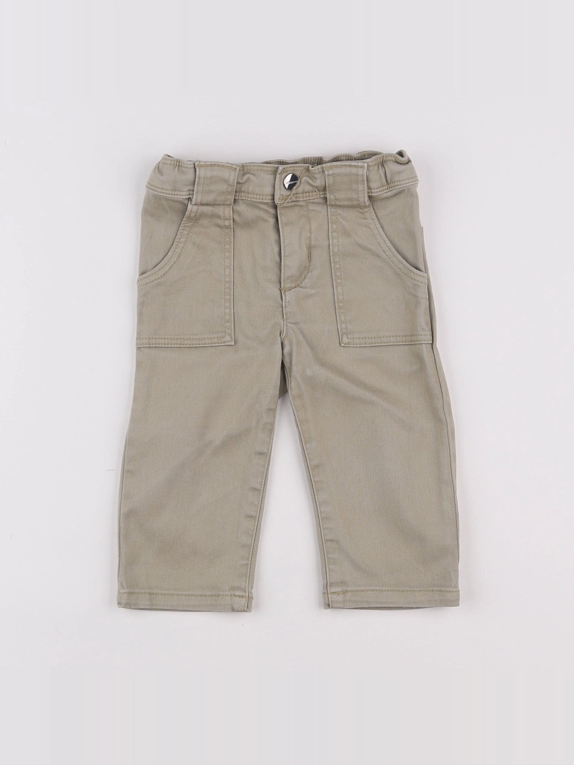 Jacadi - jean marron - 6 mois