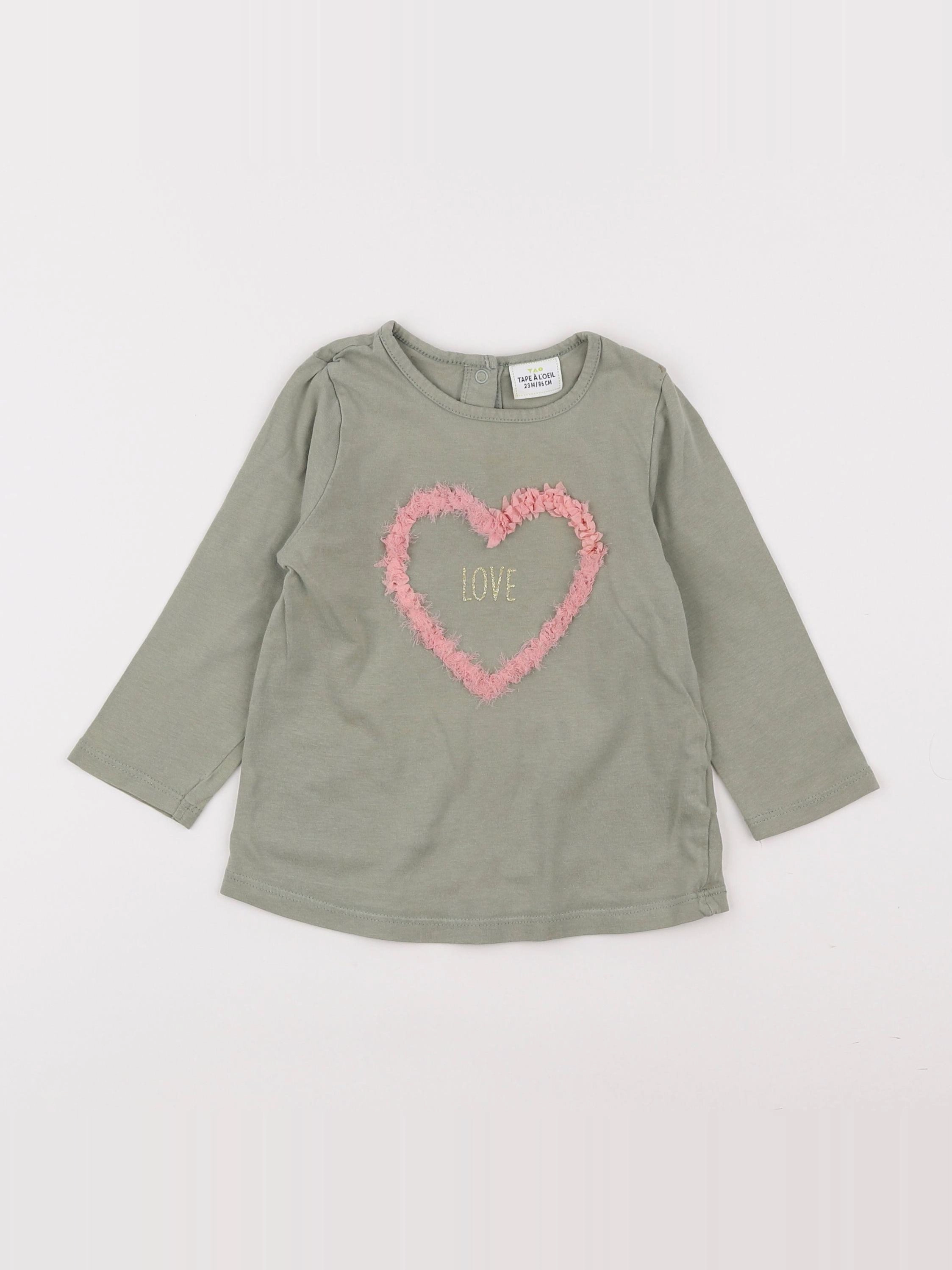 Tape à l'oeil - tee-shirt vert - 2 ans