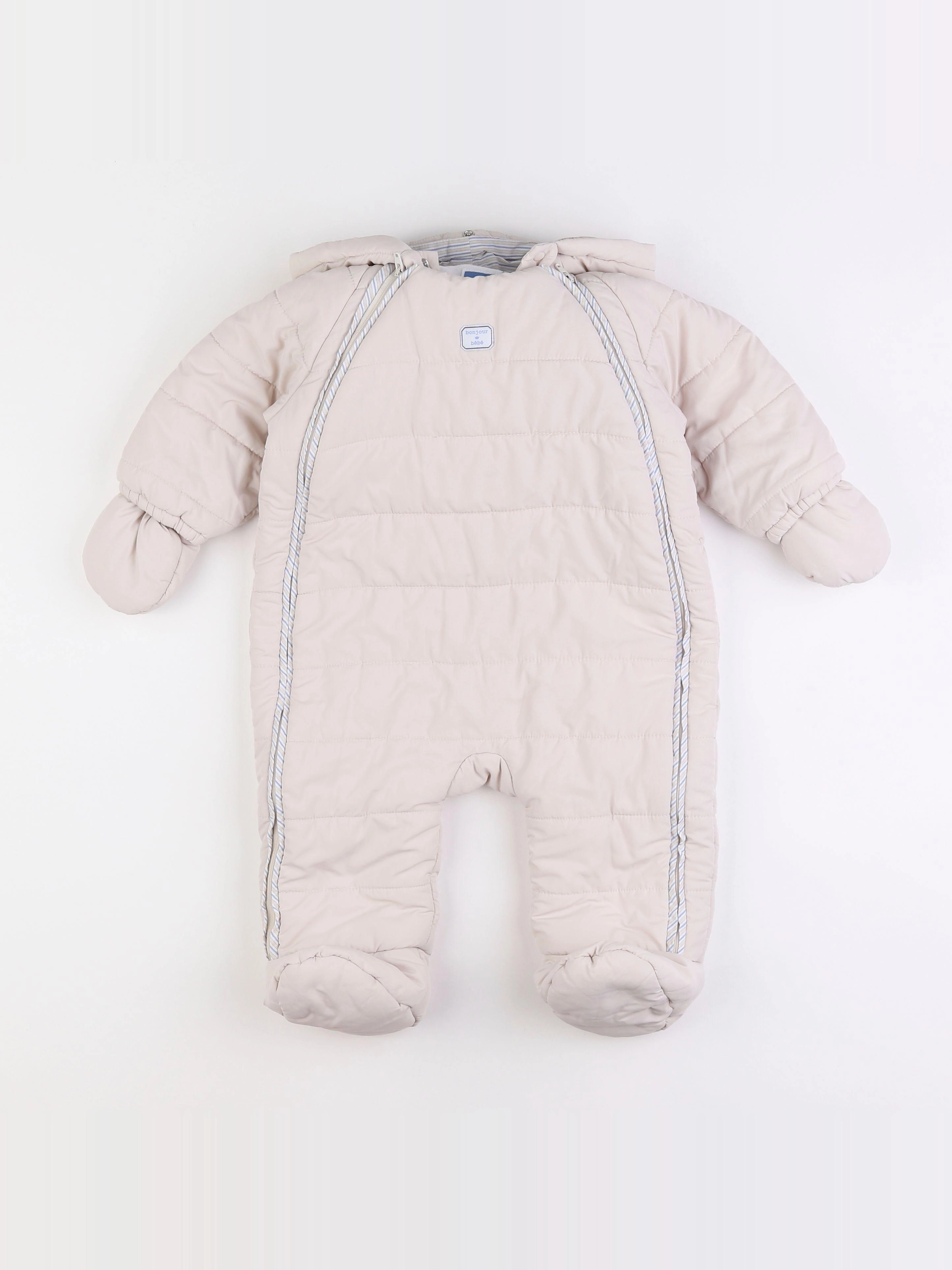 Jacadi - combi-pilote beige - 12 mois