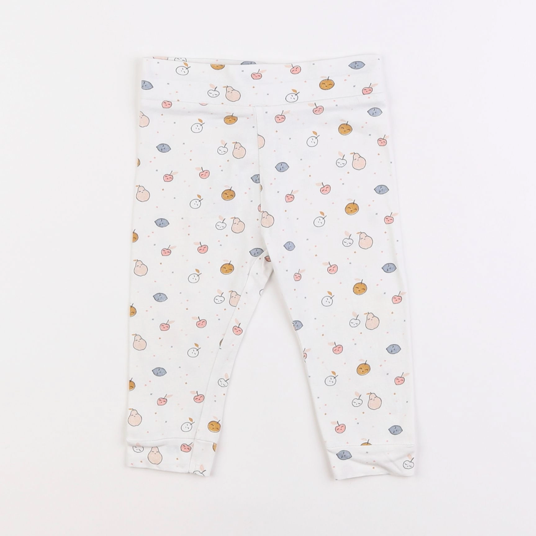 Vertbaudet - legging blanc - 9 mois