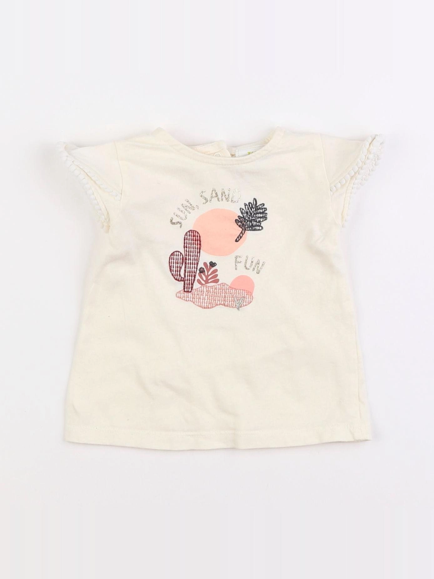 Tape à l'oeil - tee-shirt beige - 6 mois