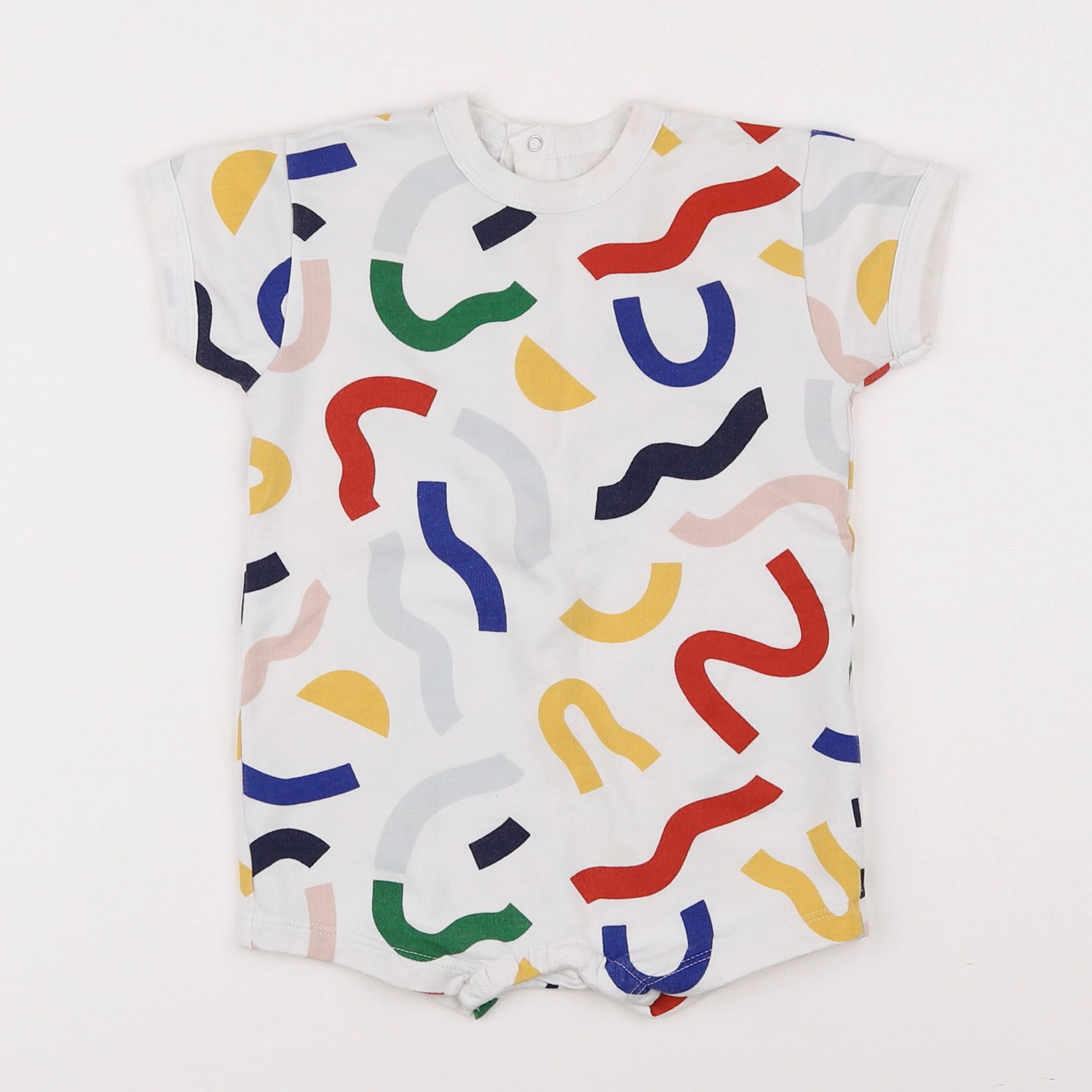 Petit Bateau - pyjama coton multicolore - 6 mois