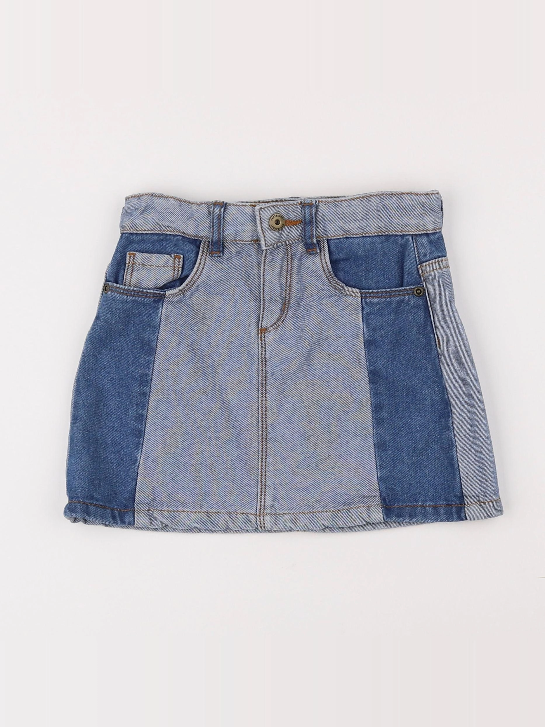 Vertbaudet - jupe bleu - 6 ans