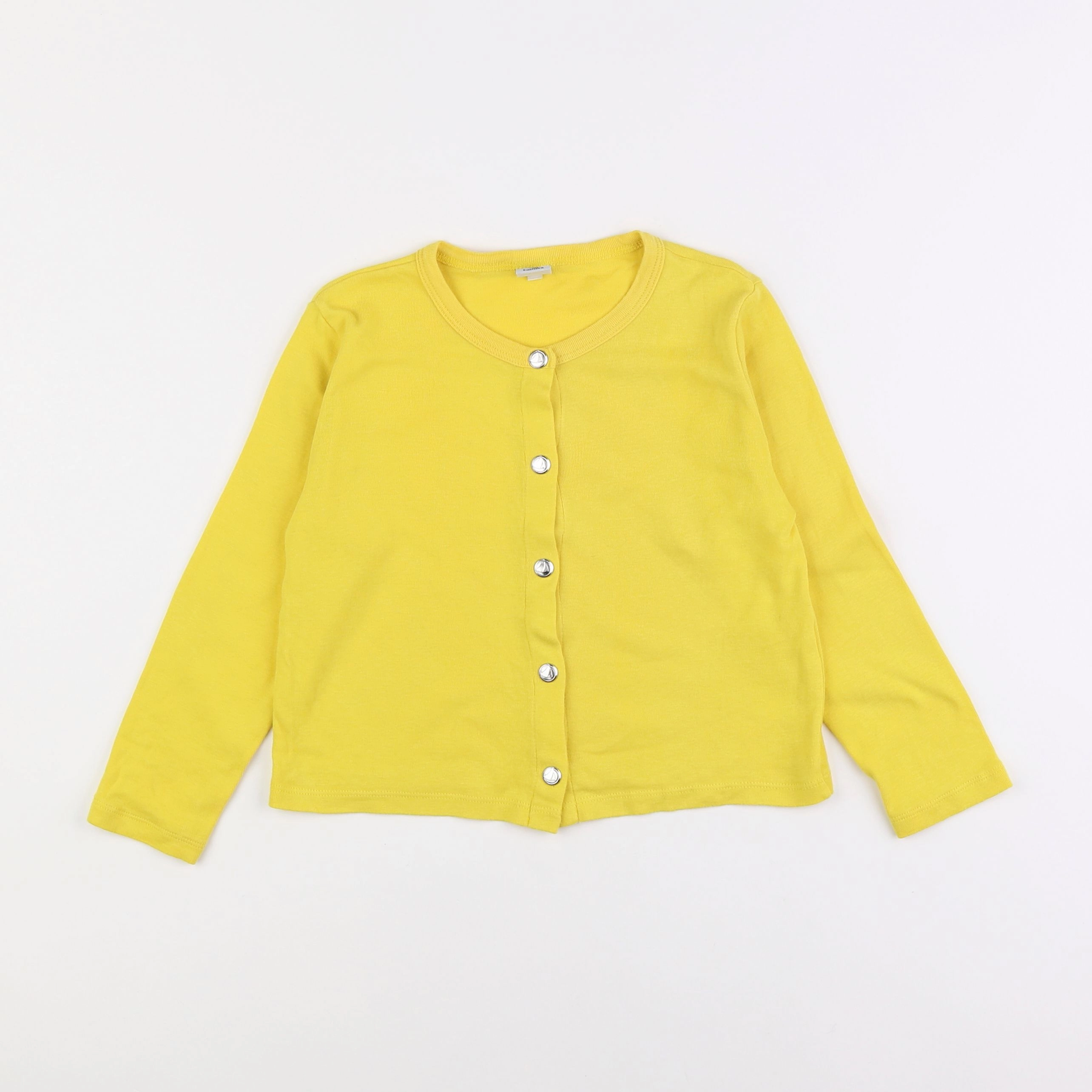 Petit Bateau - gilet jaune - 5 ans