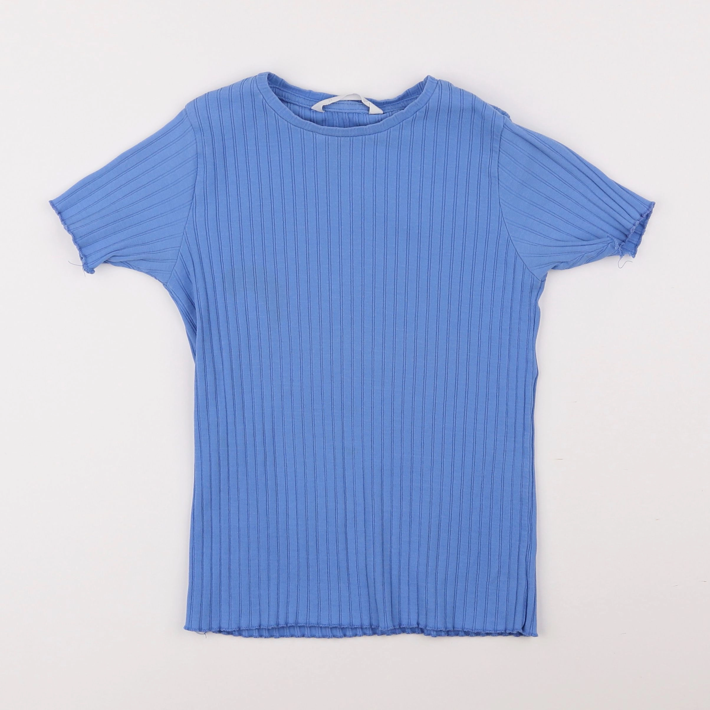 Mango - tee-shirt bleu - 11/12 ans