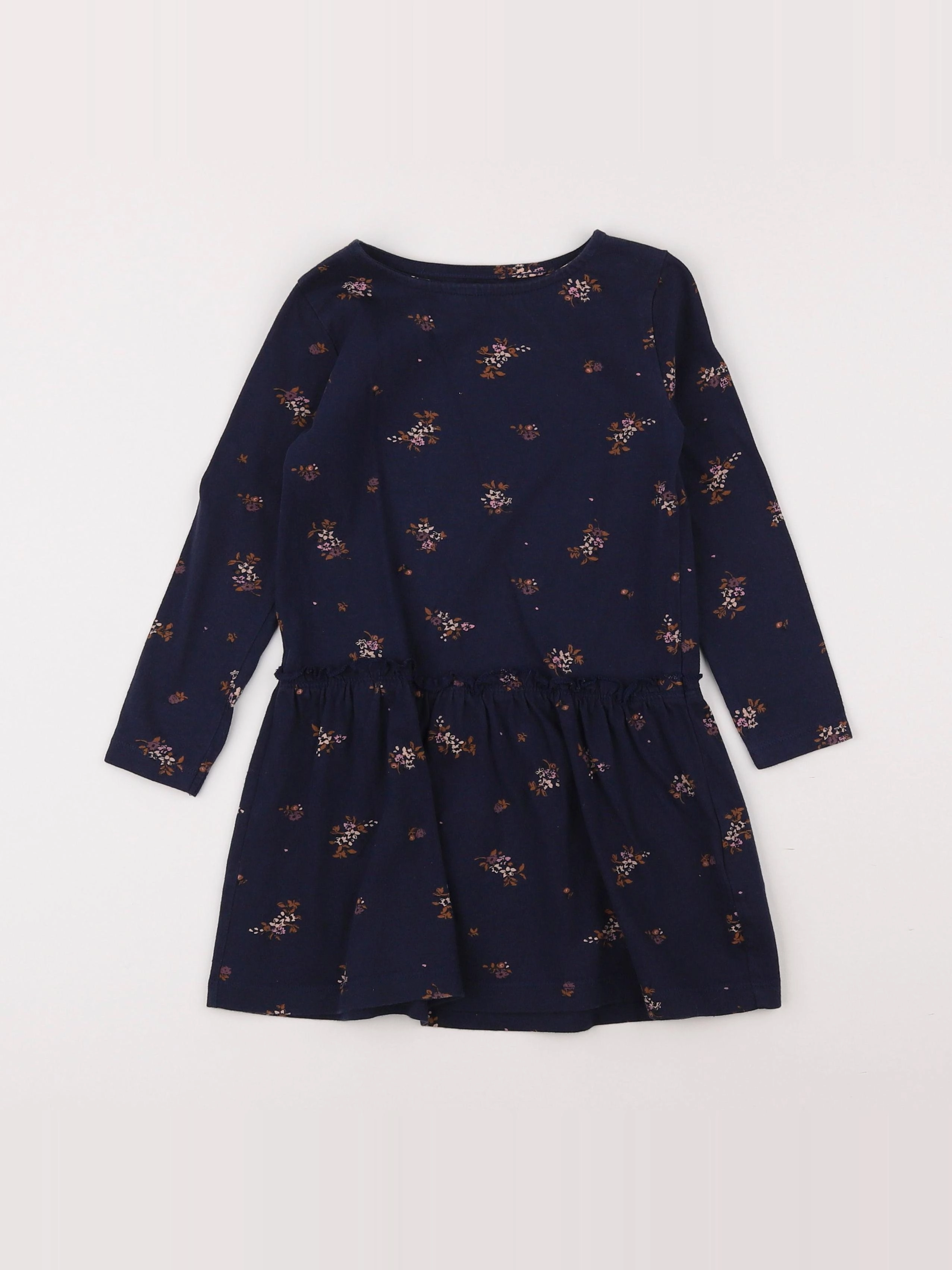 Vertbaudet - robe bleu - 4 ans