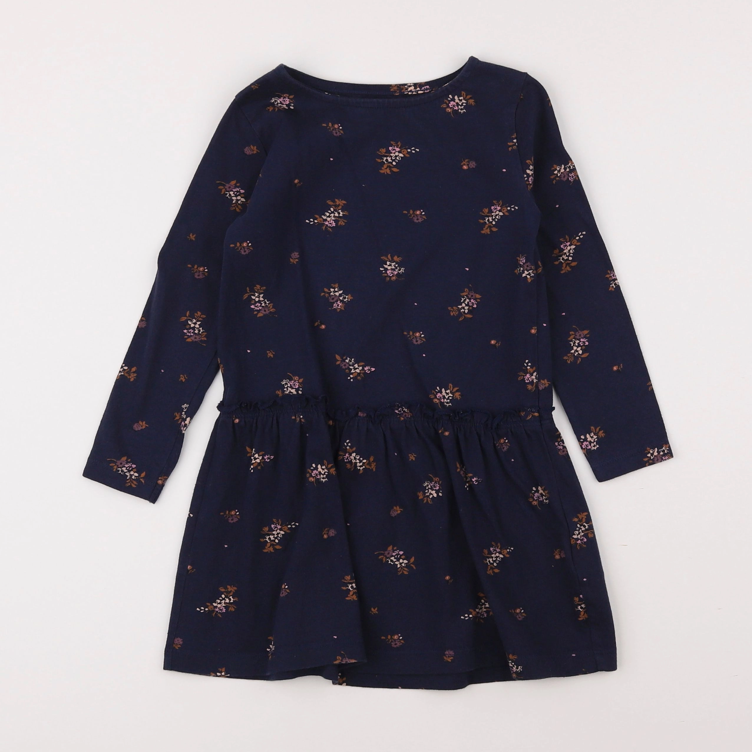 Vertbaudet - robe bleu - 4 ans
