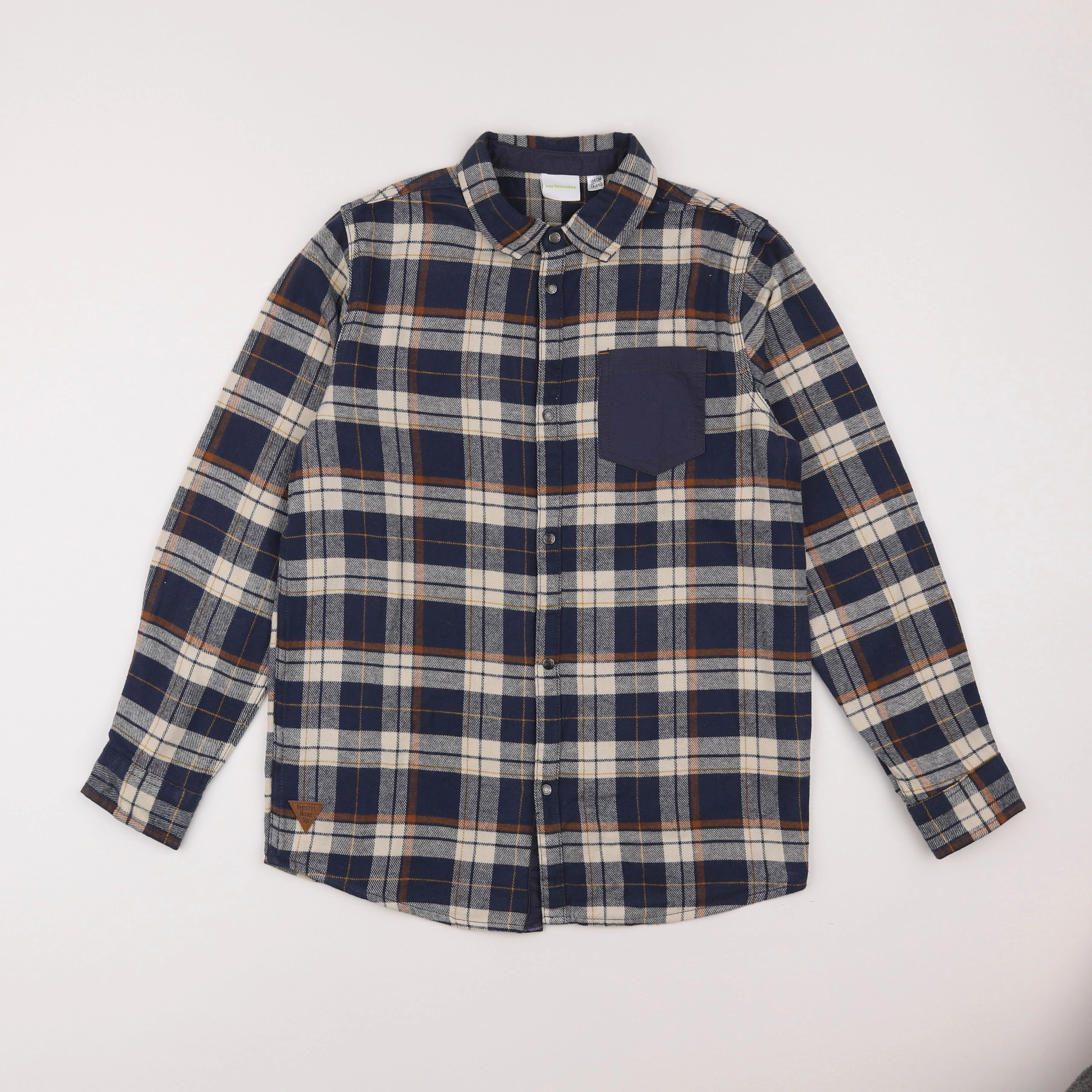 Vertbaudet - chemise bleu - 14 ans