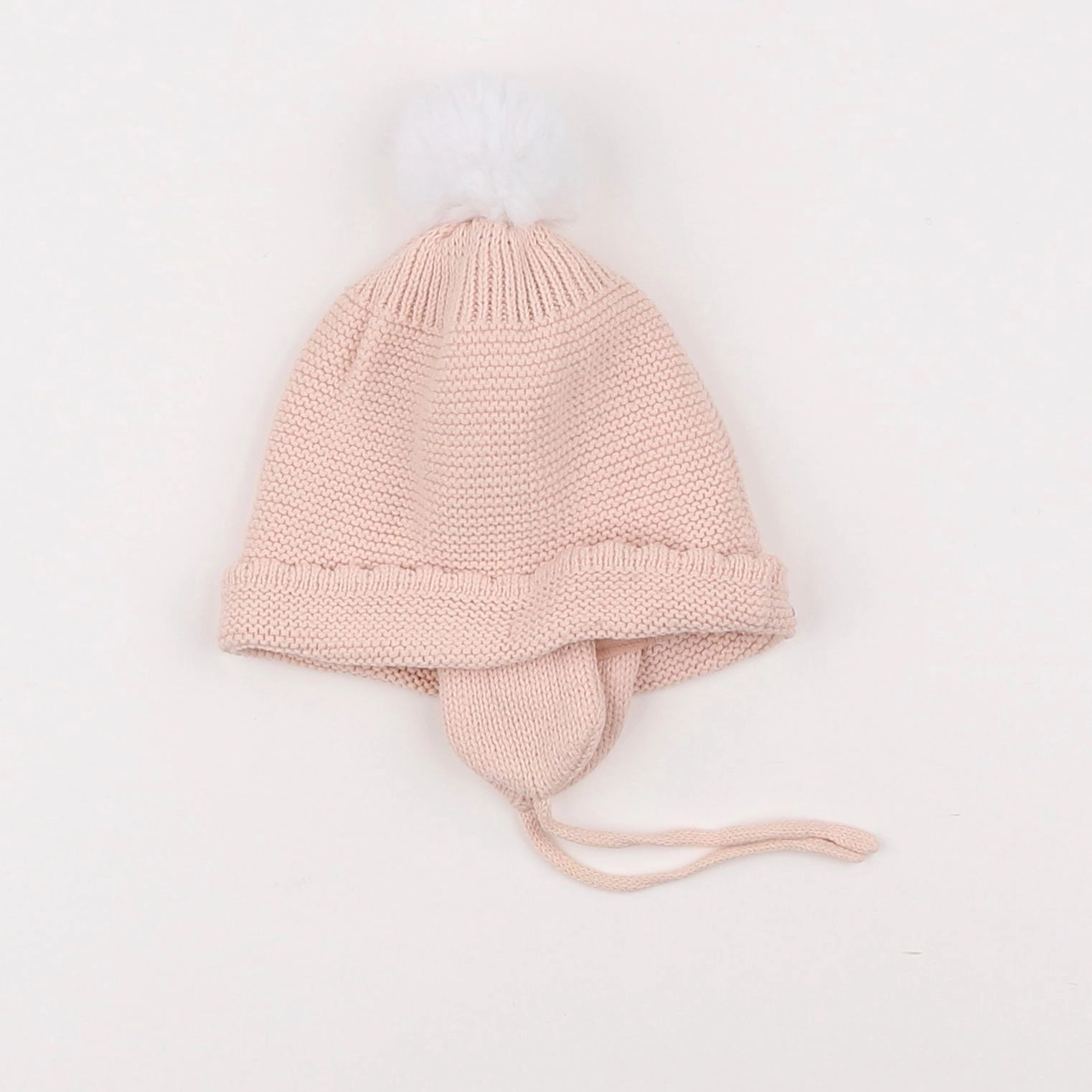 Vertbaudet - bonnet rose - 12/18 mois