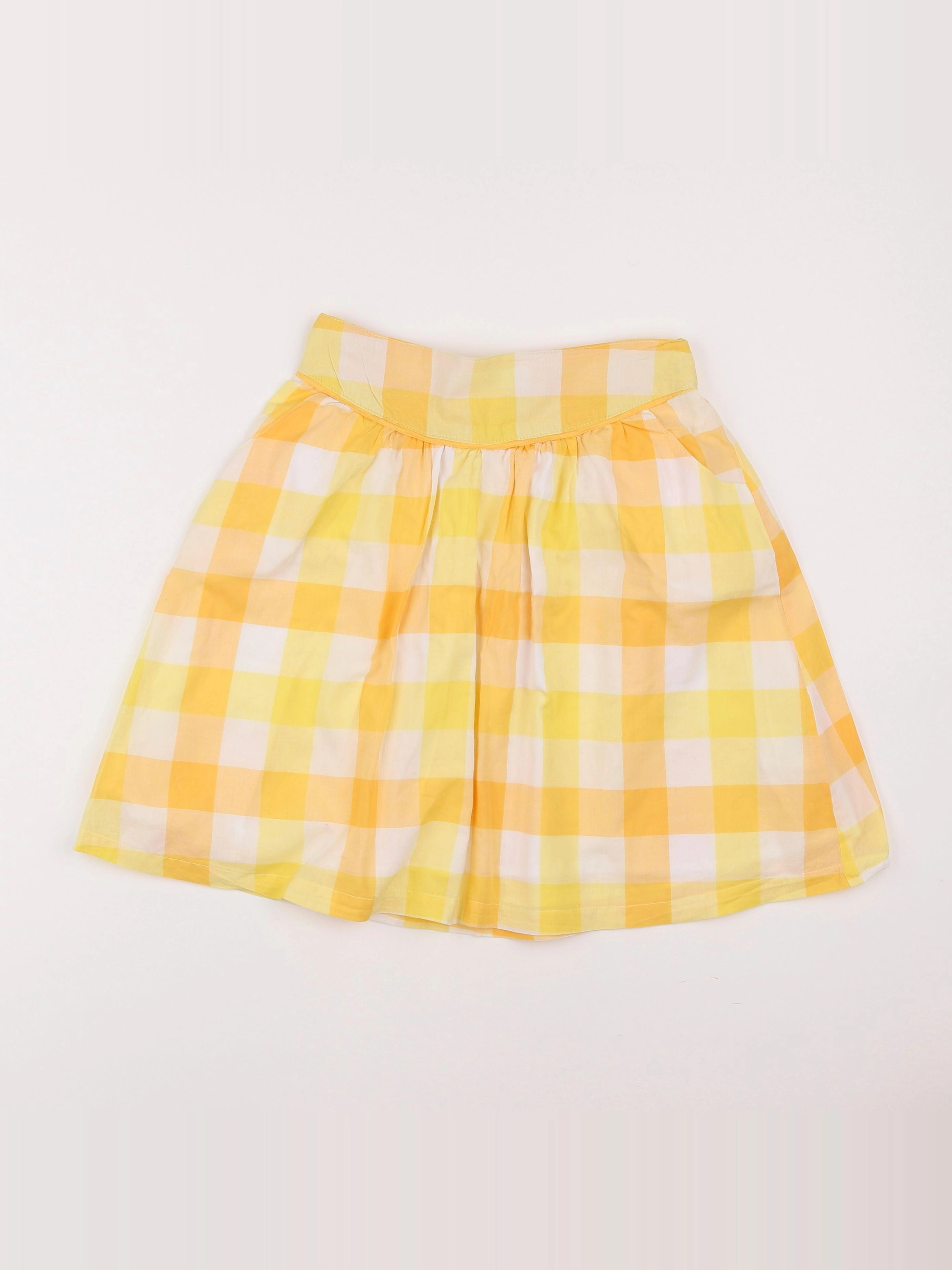 Vertbaudet - jupe jaune - 12 ans