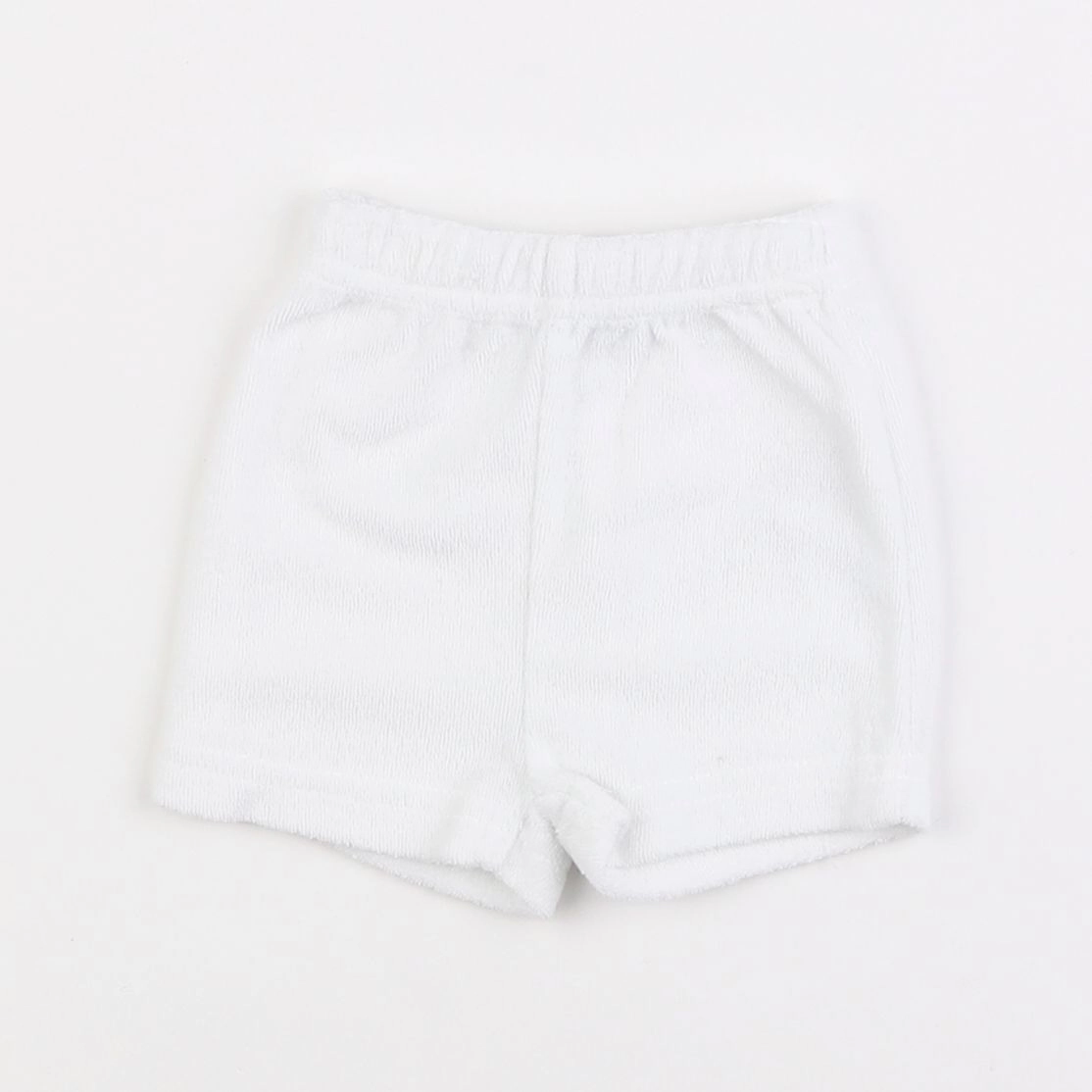 Vertbaudet - short blanc - 3 mois