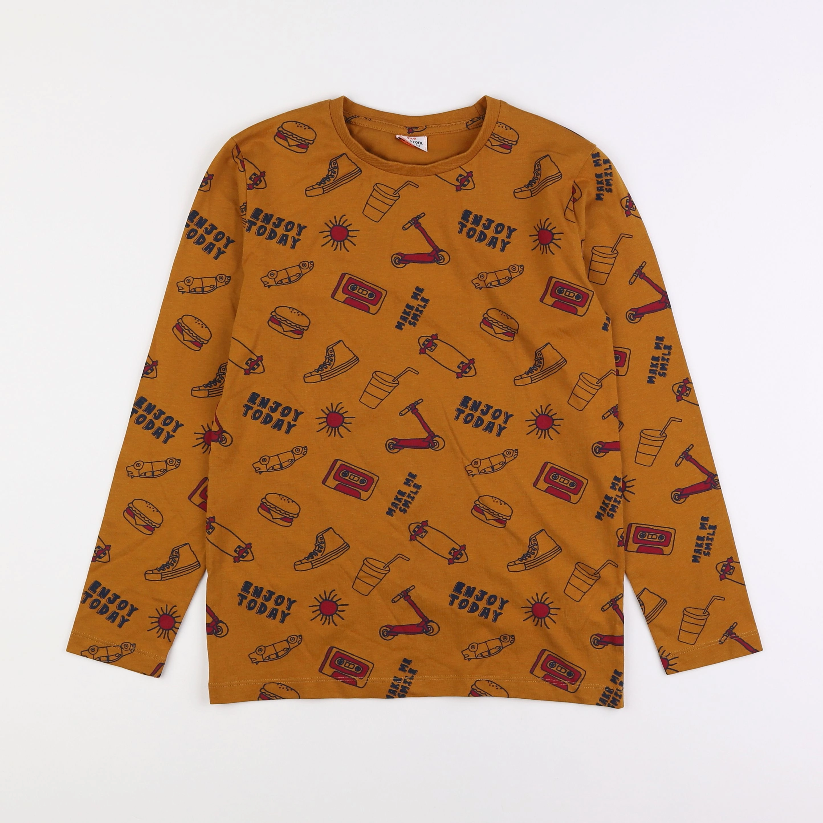 Tape à l'oeil - tee-shirt orange - 12 ans