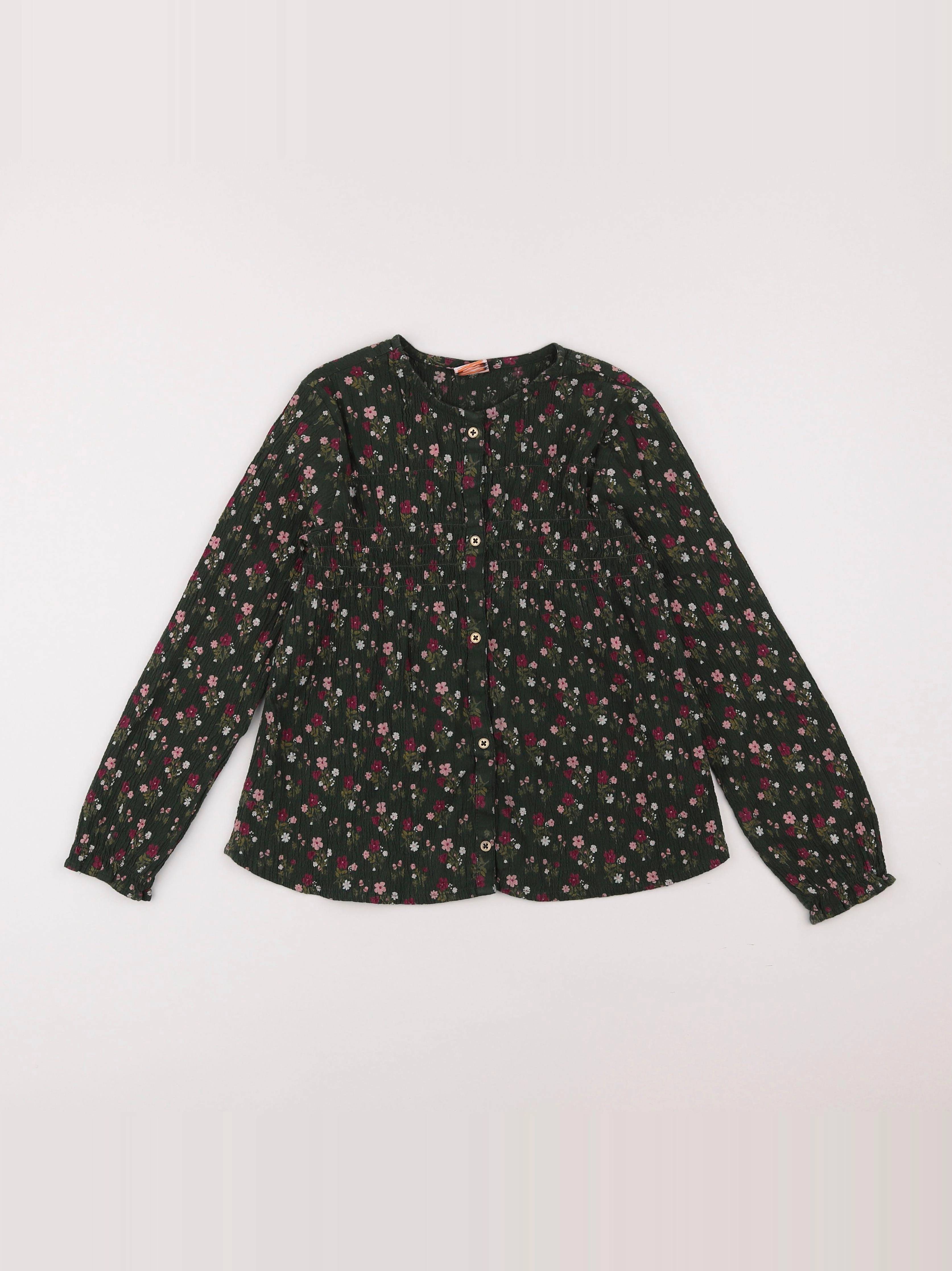Tape à l'oeil - blouse vert - 10 ans