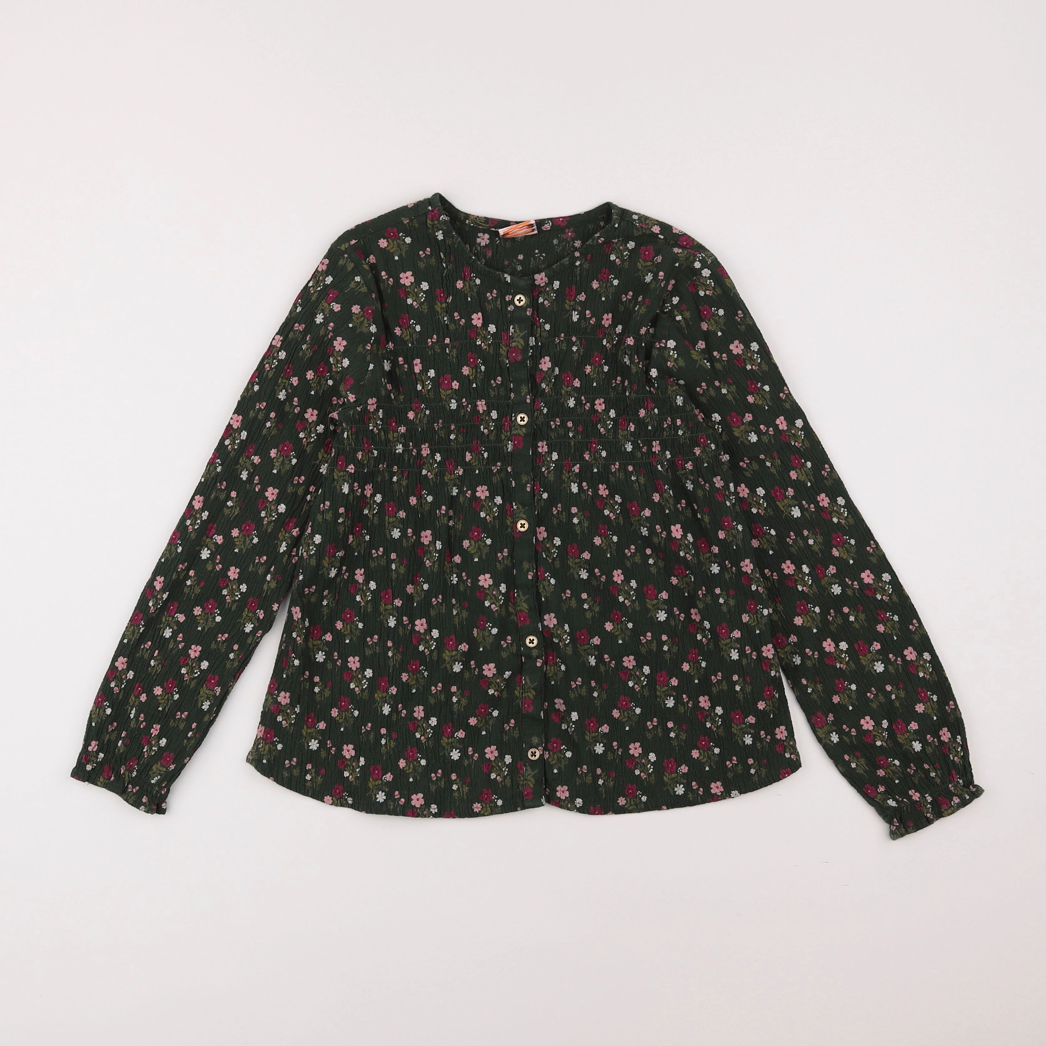Tape à l'oeil - blouse vert - 10 ans