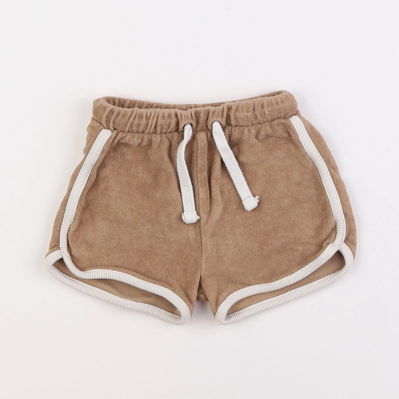 Vertbaudet - short marron - 12 mois