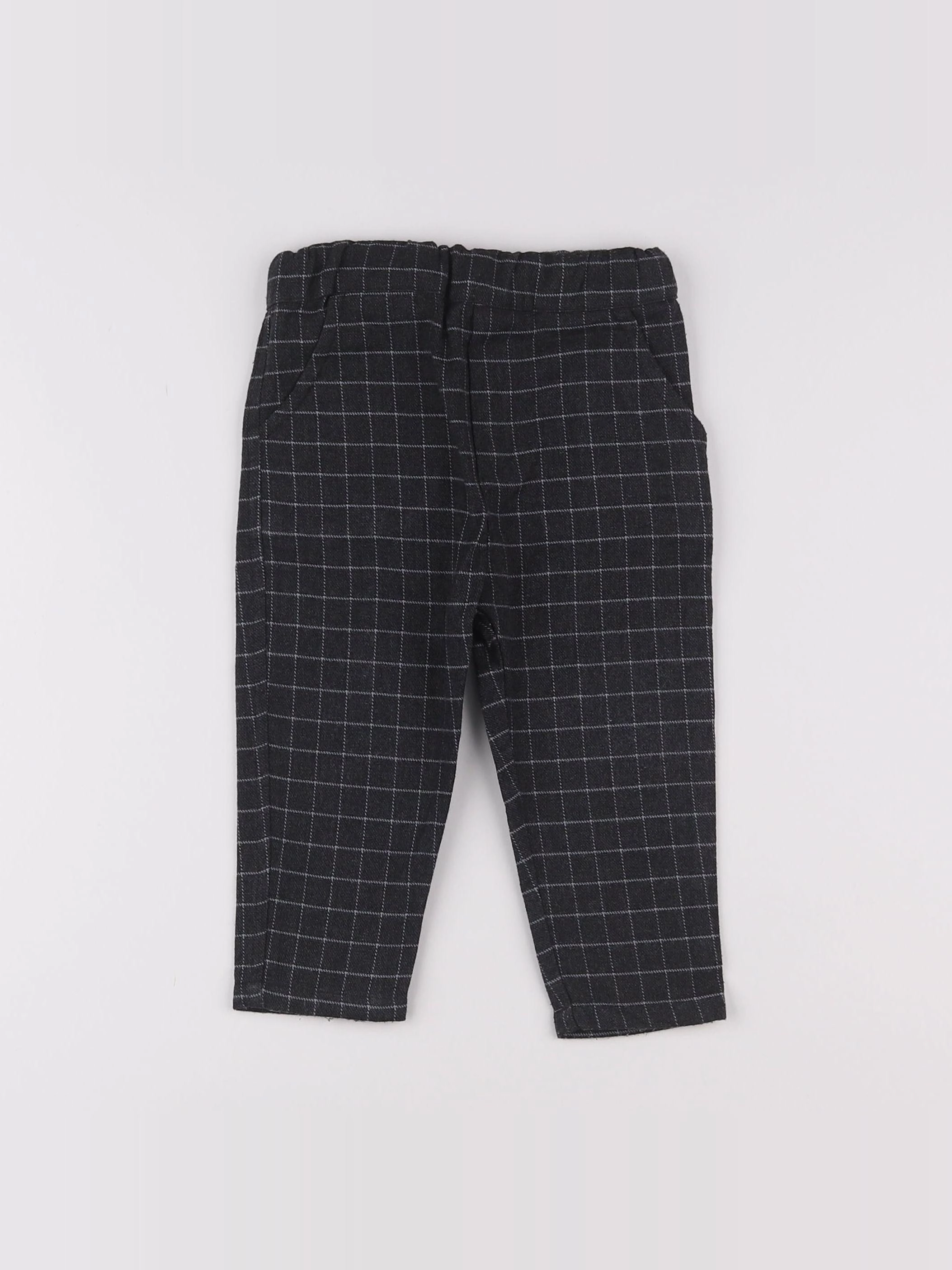 Mango - pantalon gris - 12/18 mois