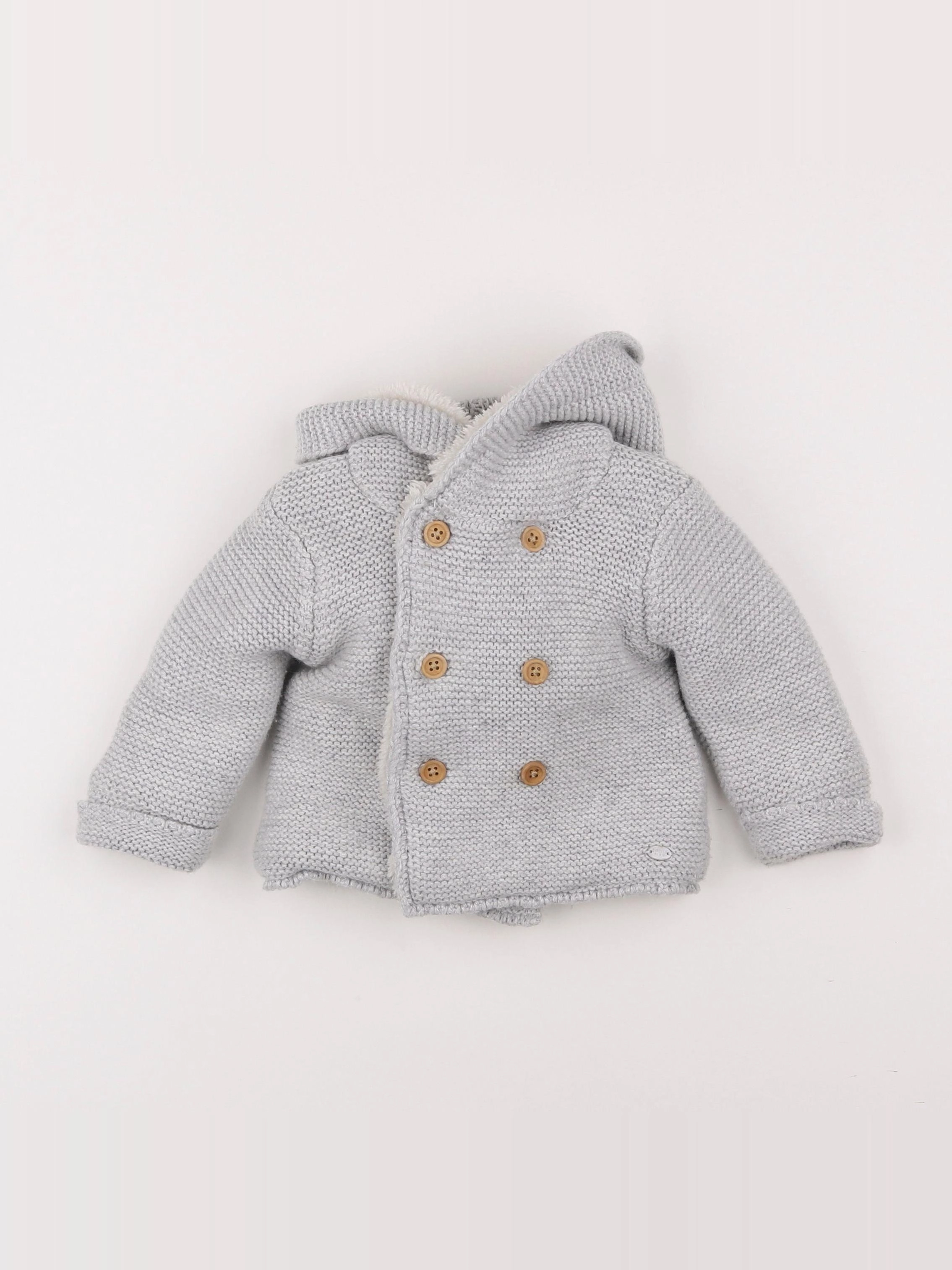 Cyrillus - veste gris - 6 mois