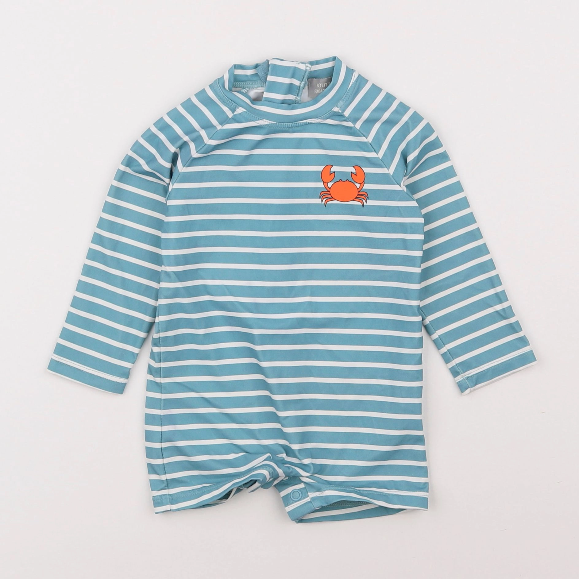 Boutchou - combi de bain bleu - 12 mois