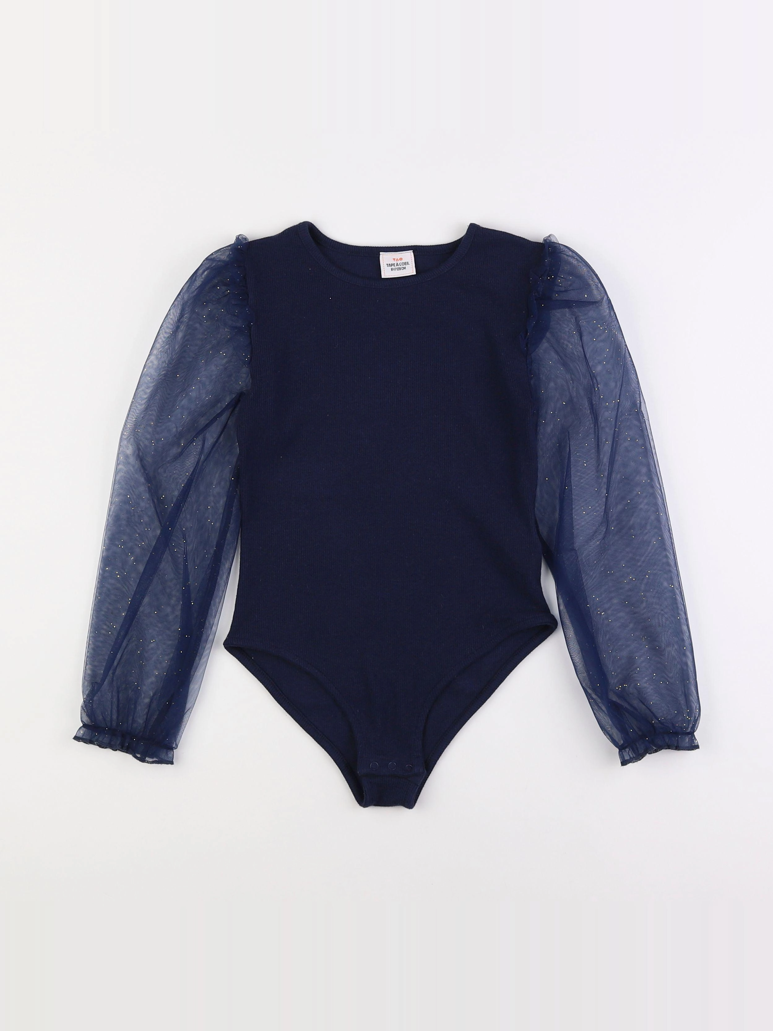 Tape à l'oeil - body tee-shirt bleu - 8 ans