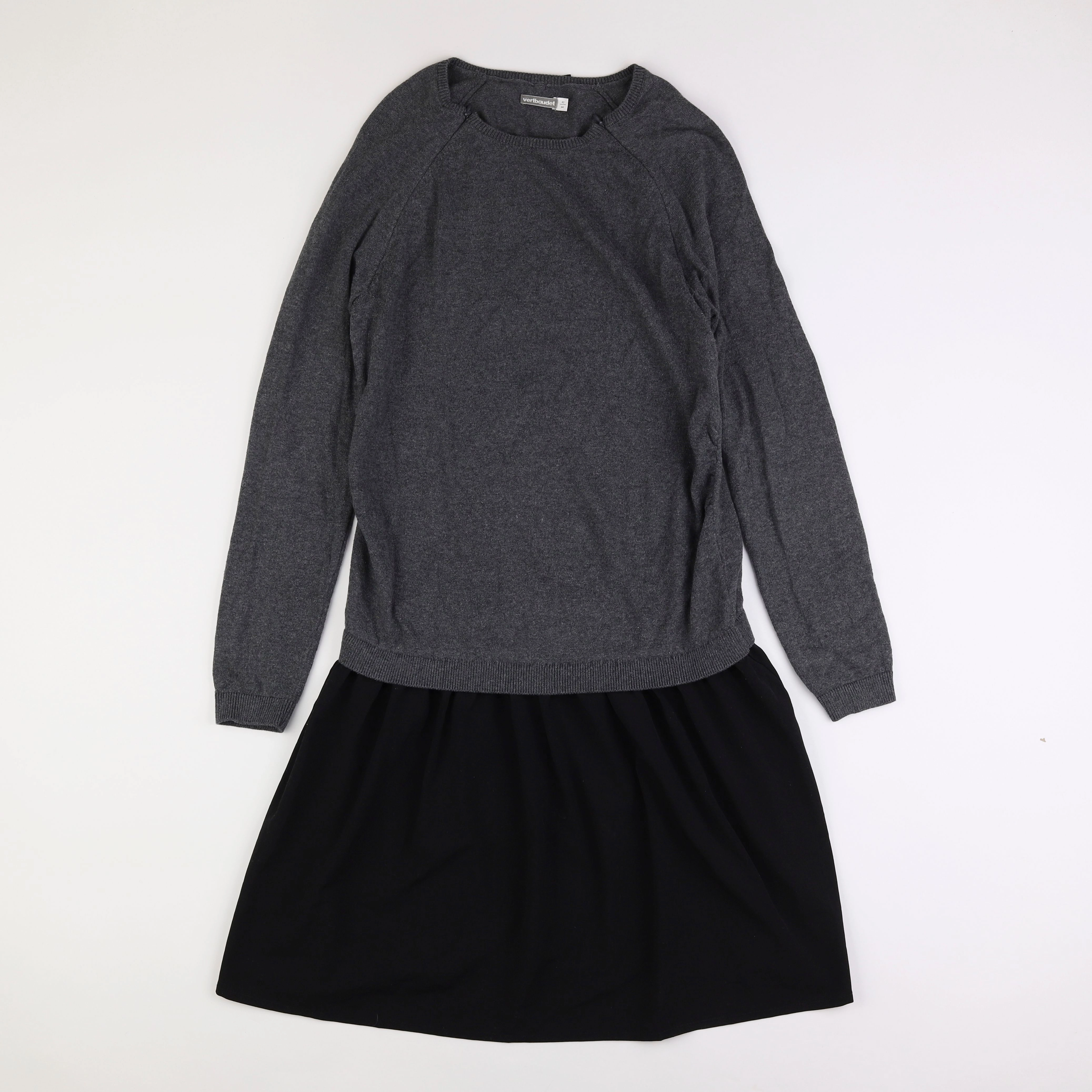 Vertbaudet - robe grossesse gris - 42 à 44