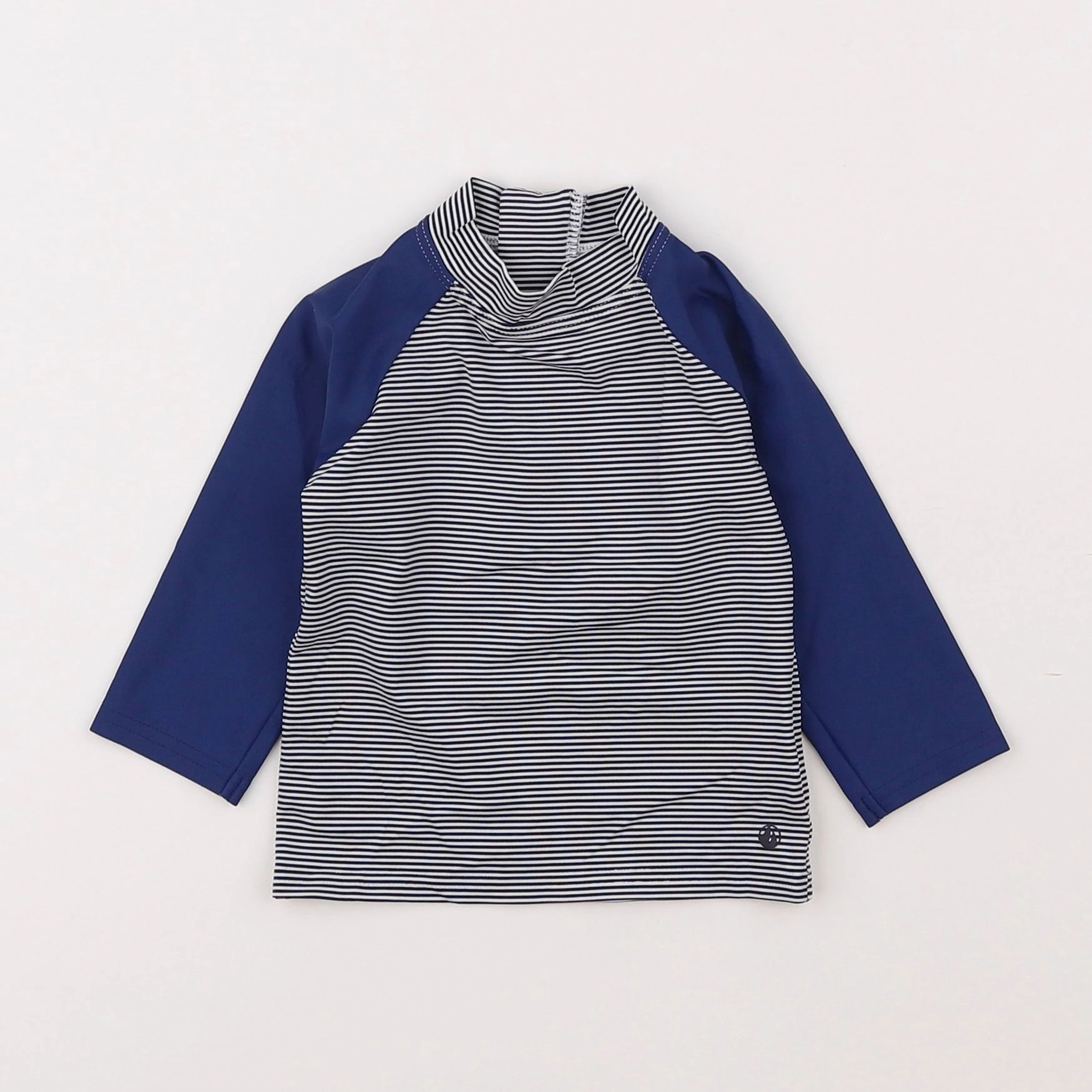 Petit Bateau - tee-shirt de bain bleu - 12 mois