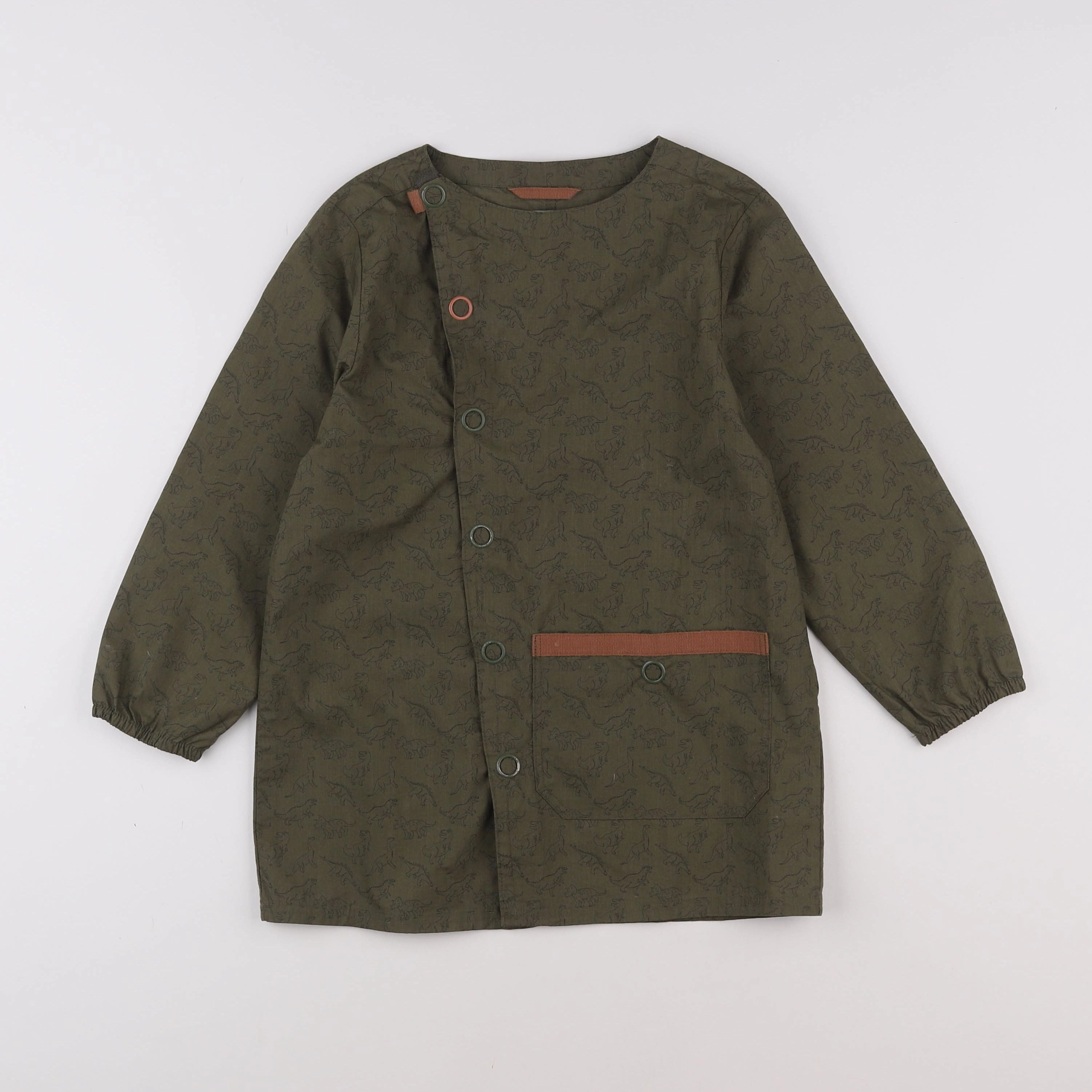 Vertbaudet - robe vert - 6 ans