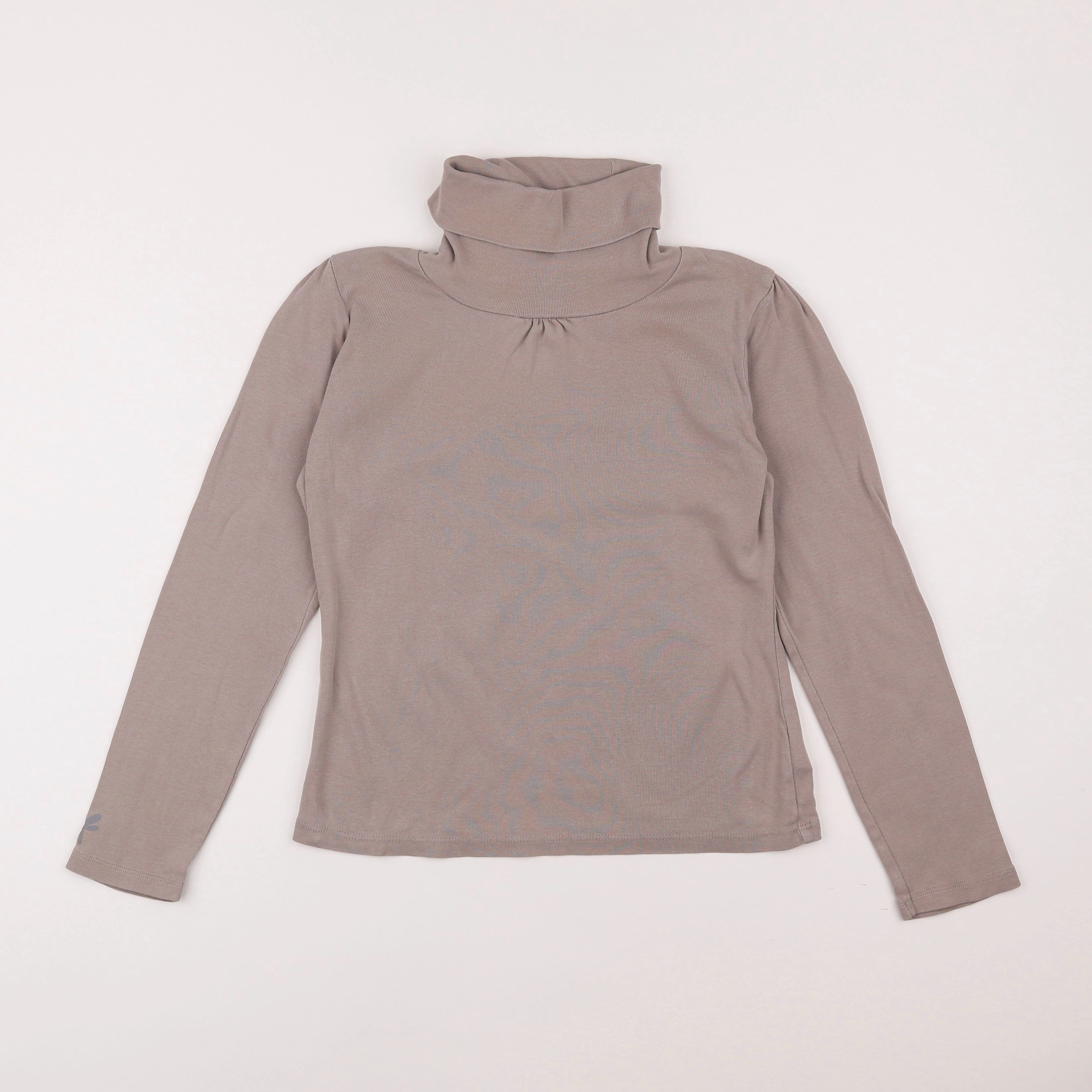 Vertbaudet - sous-pull marron - 10 ans