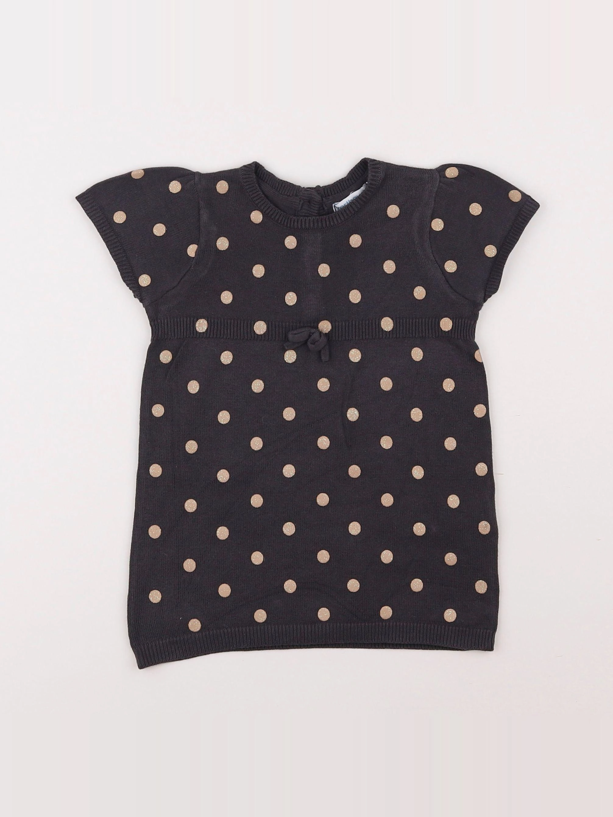 Vertbaudet - robe bleu - 9 mois