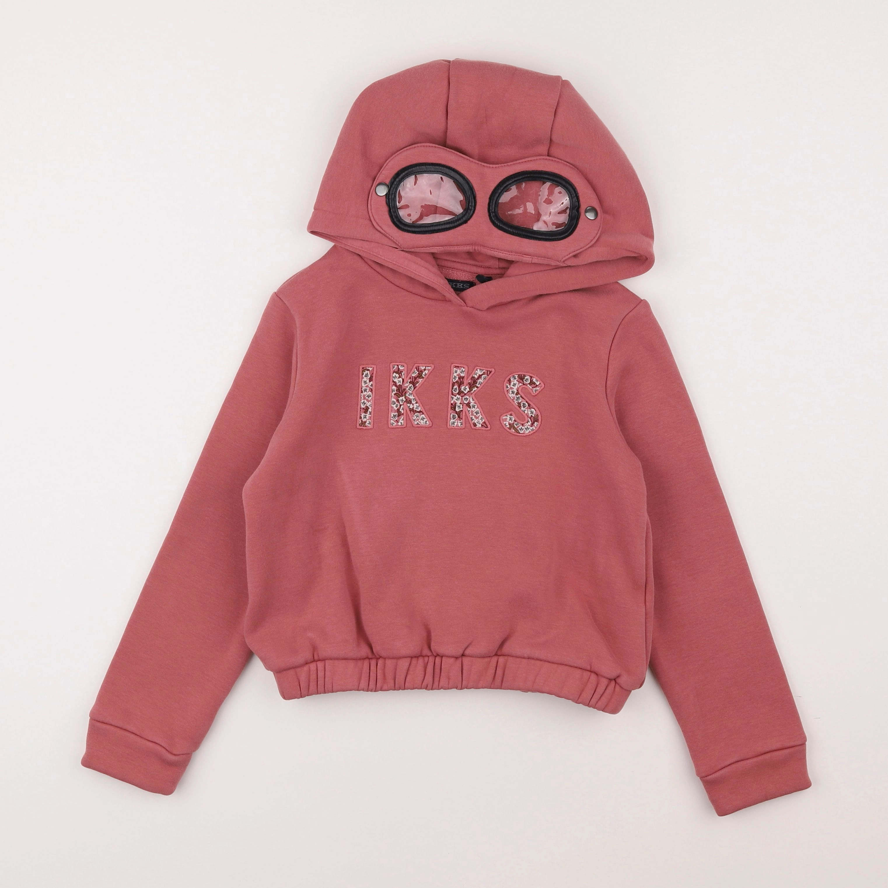 IKKS - sweat rose - 8 ans