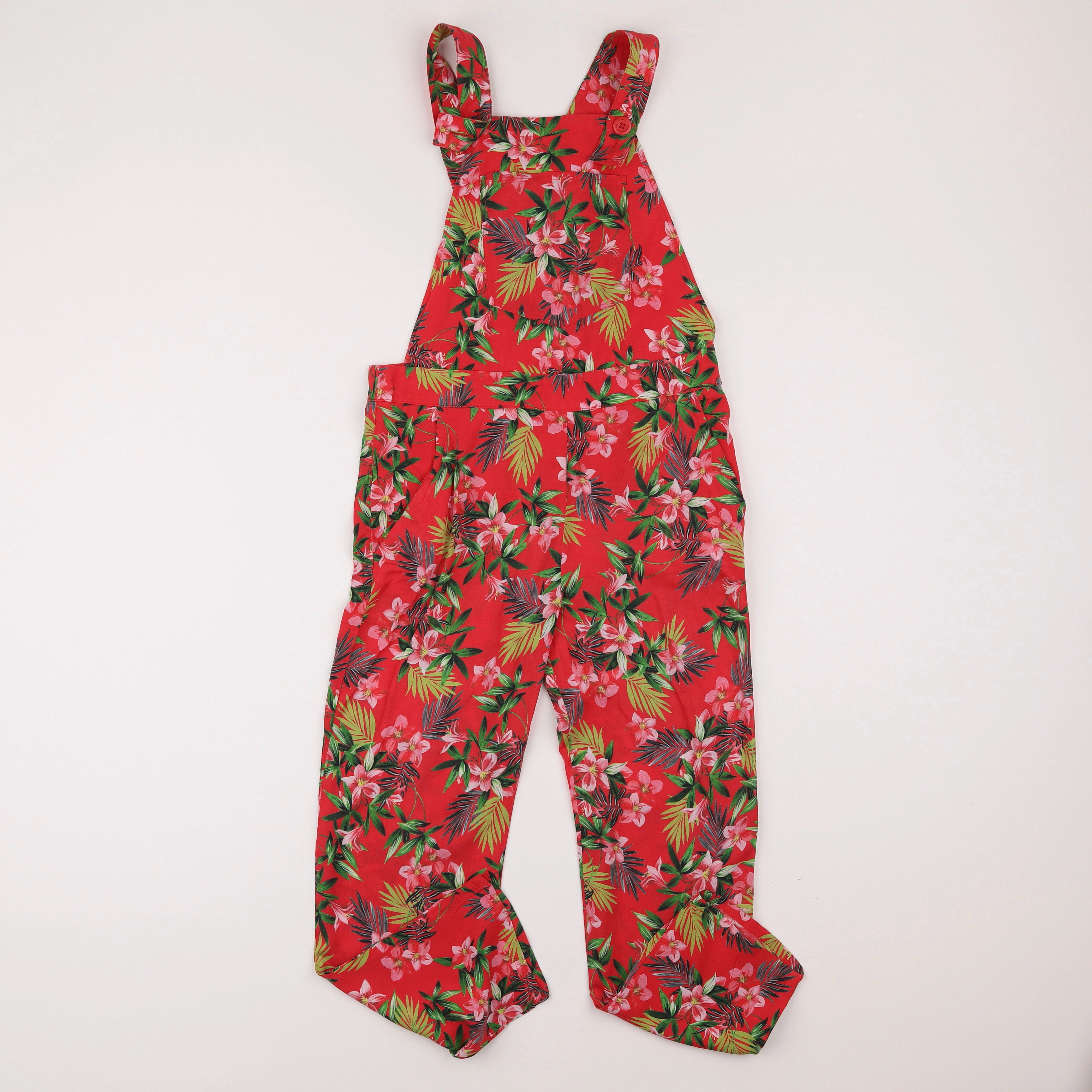 IKKS - salopette rouge - 12 ans