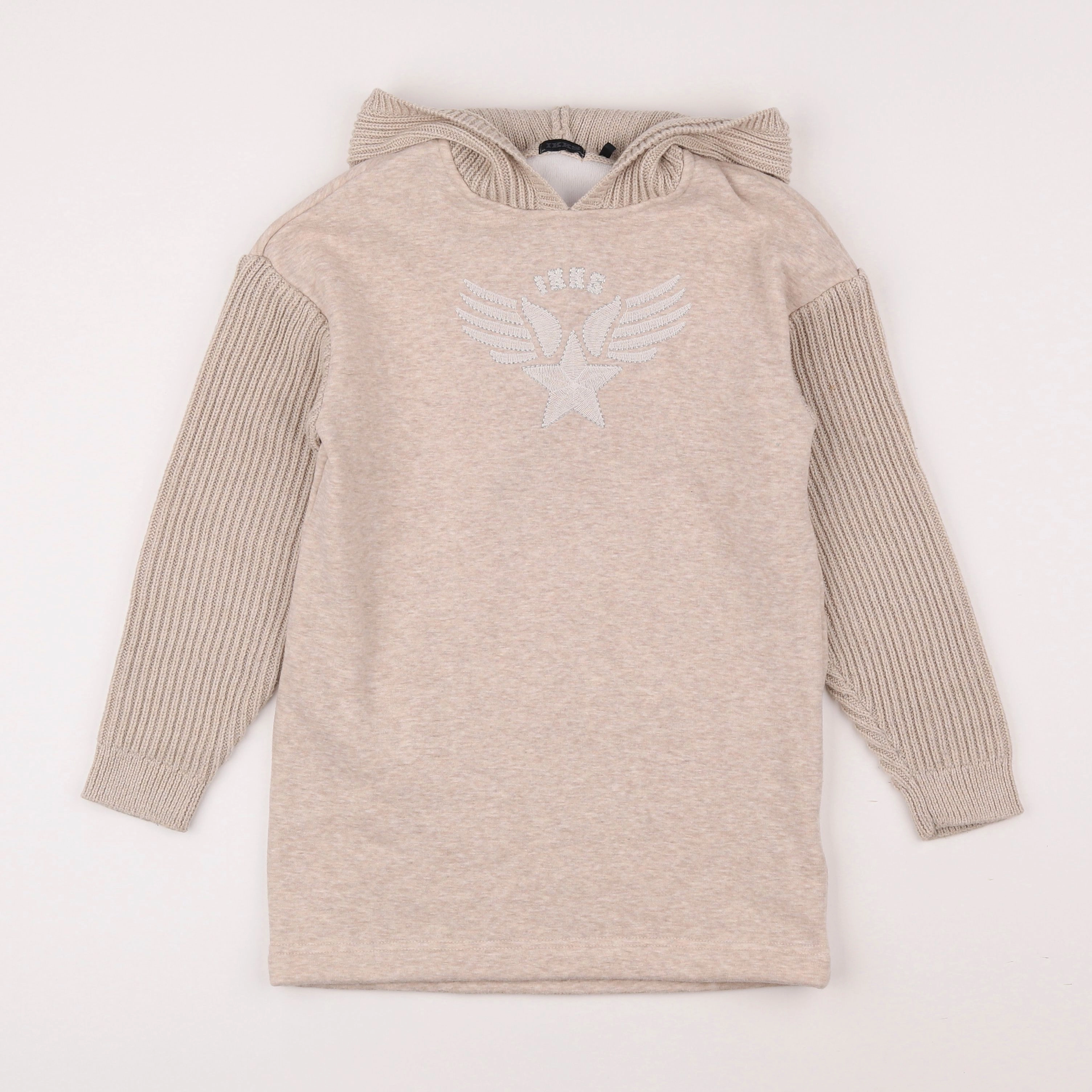 IKKS - robe beige - 8 ans