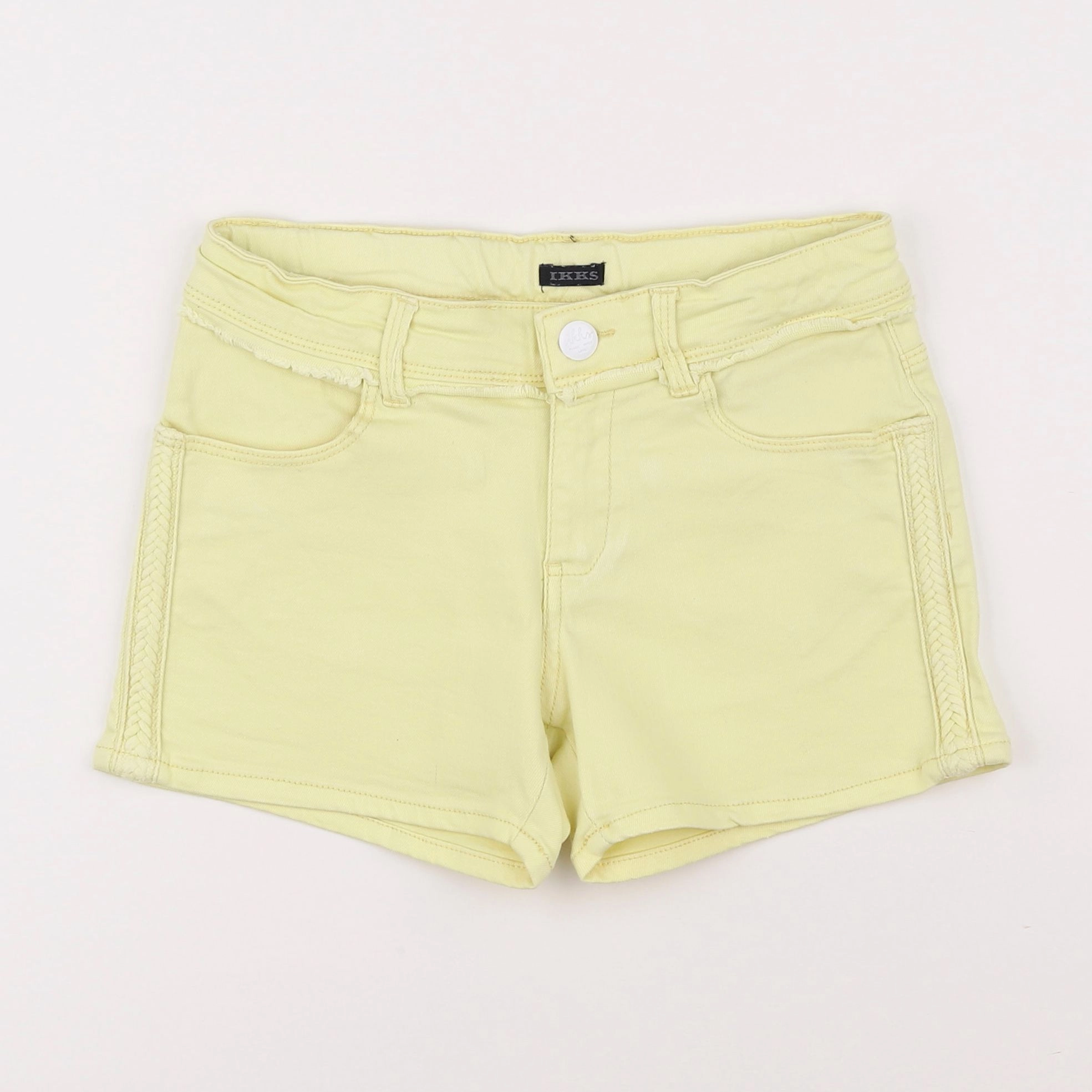 IKKS - short jaune - 10 ans