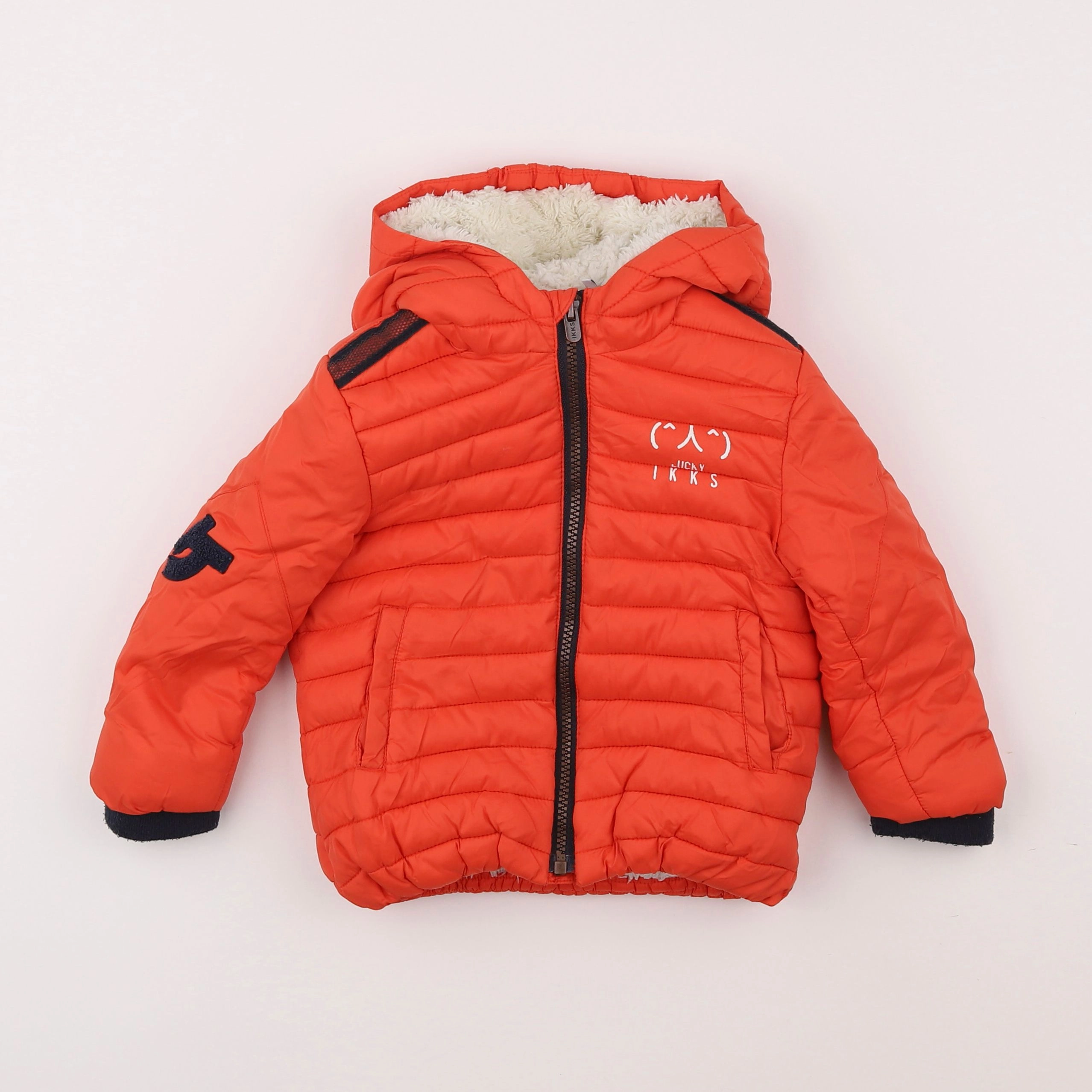 IKKS - doudoune orange - 2 ans