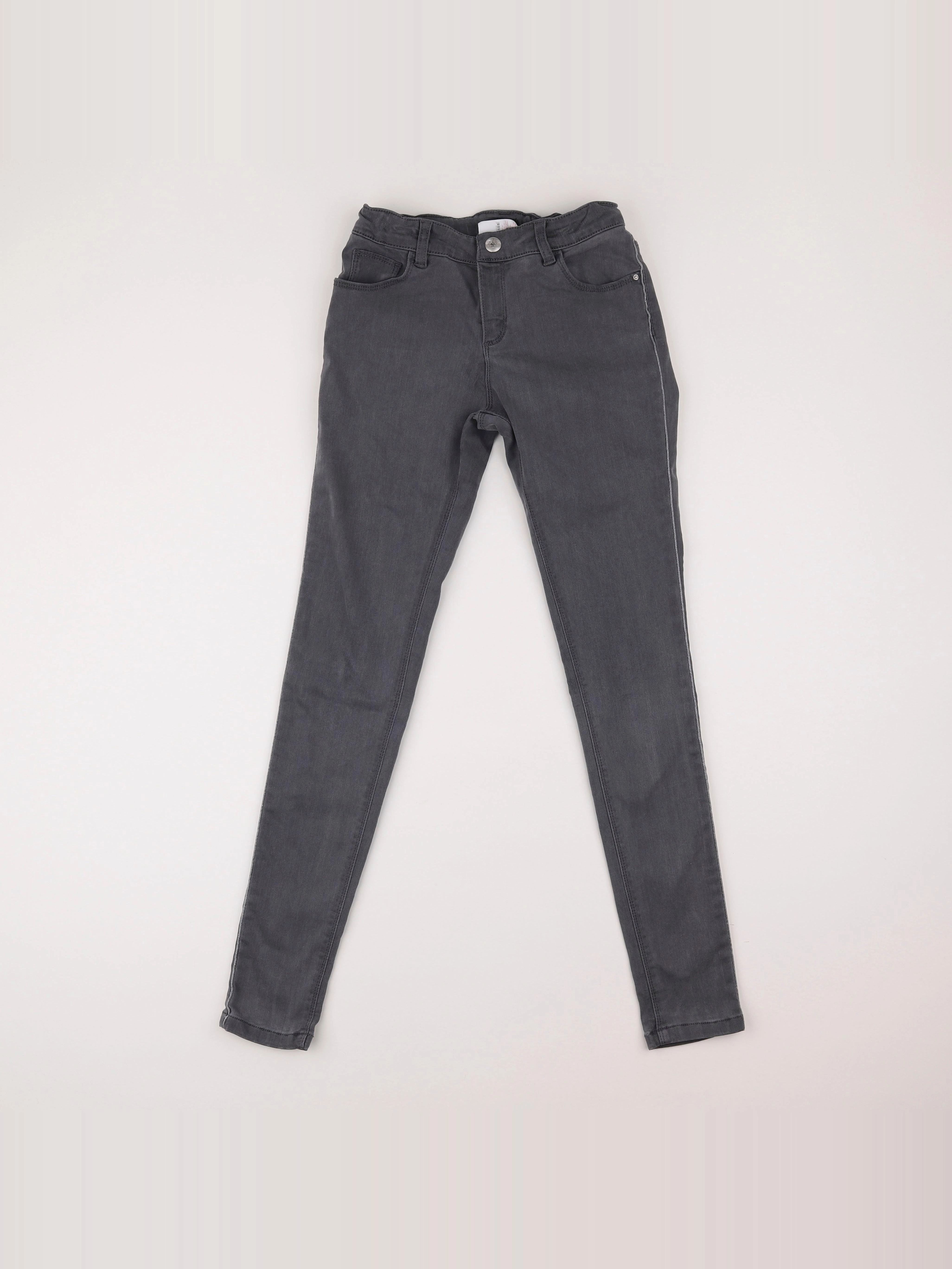 IKKS - jean gris - 14 ans
