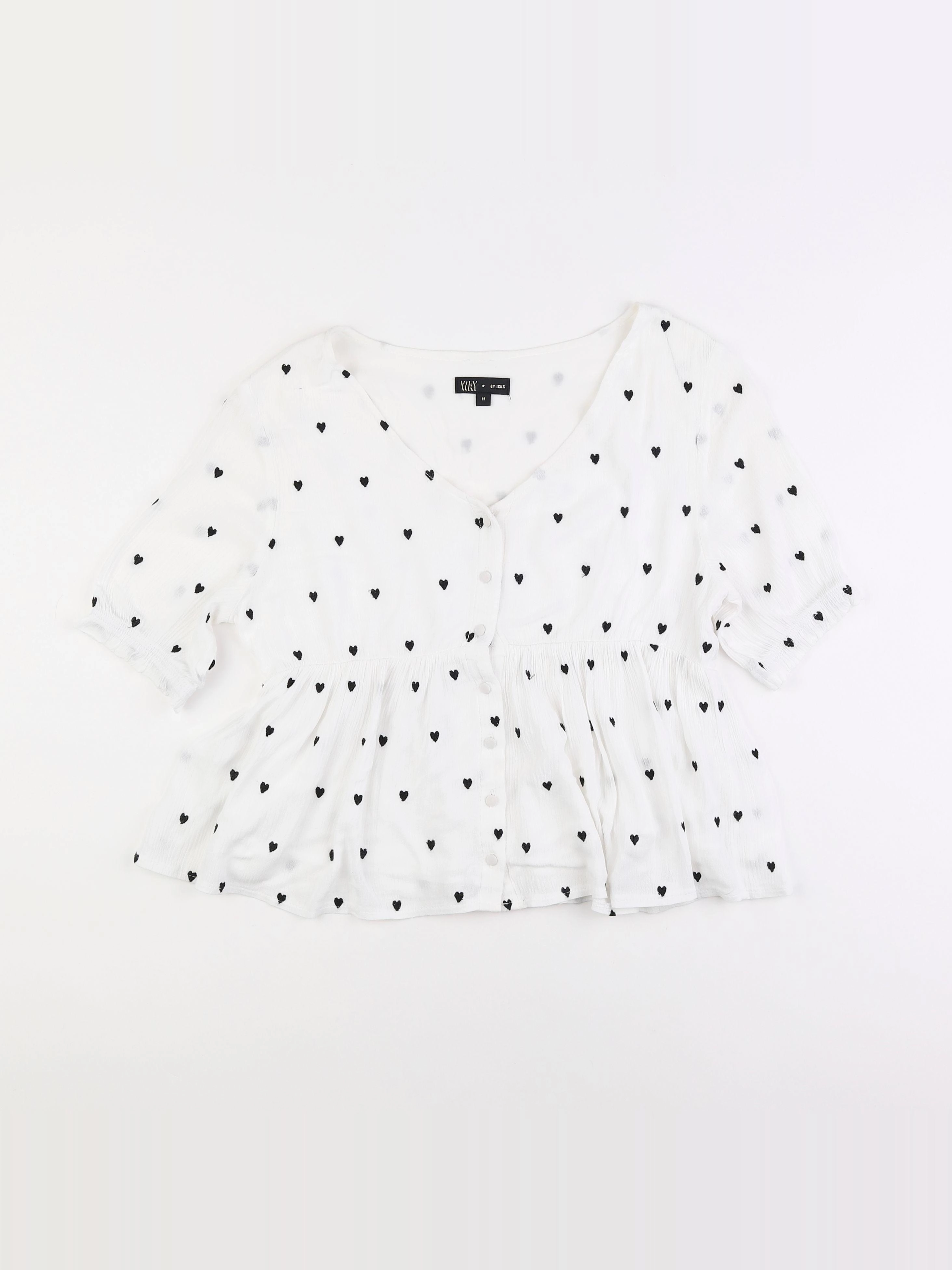 IKKS - blouse blanc - 16 ans