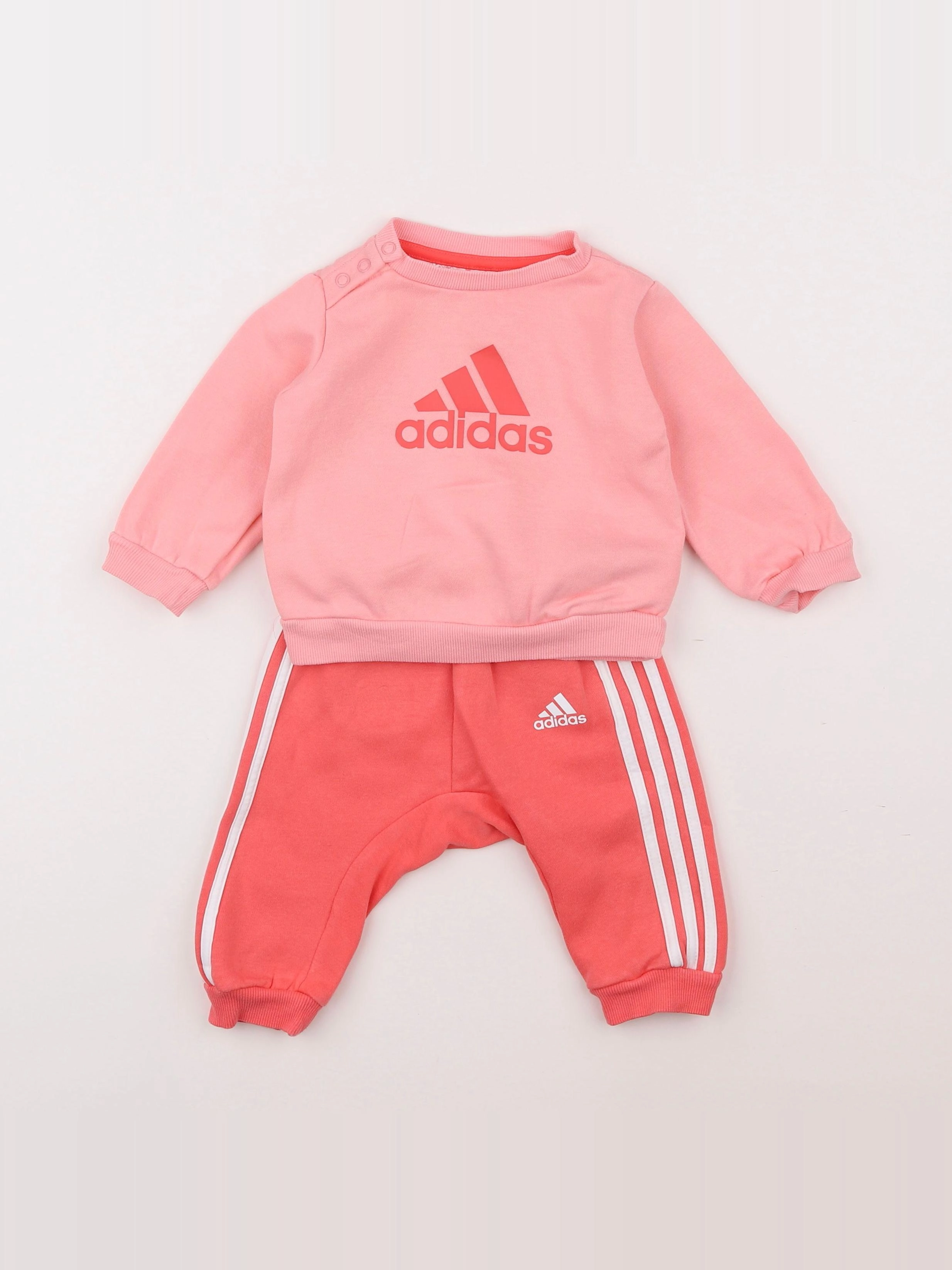 Adidas - ensemble rose - 3/6 mois