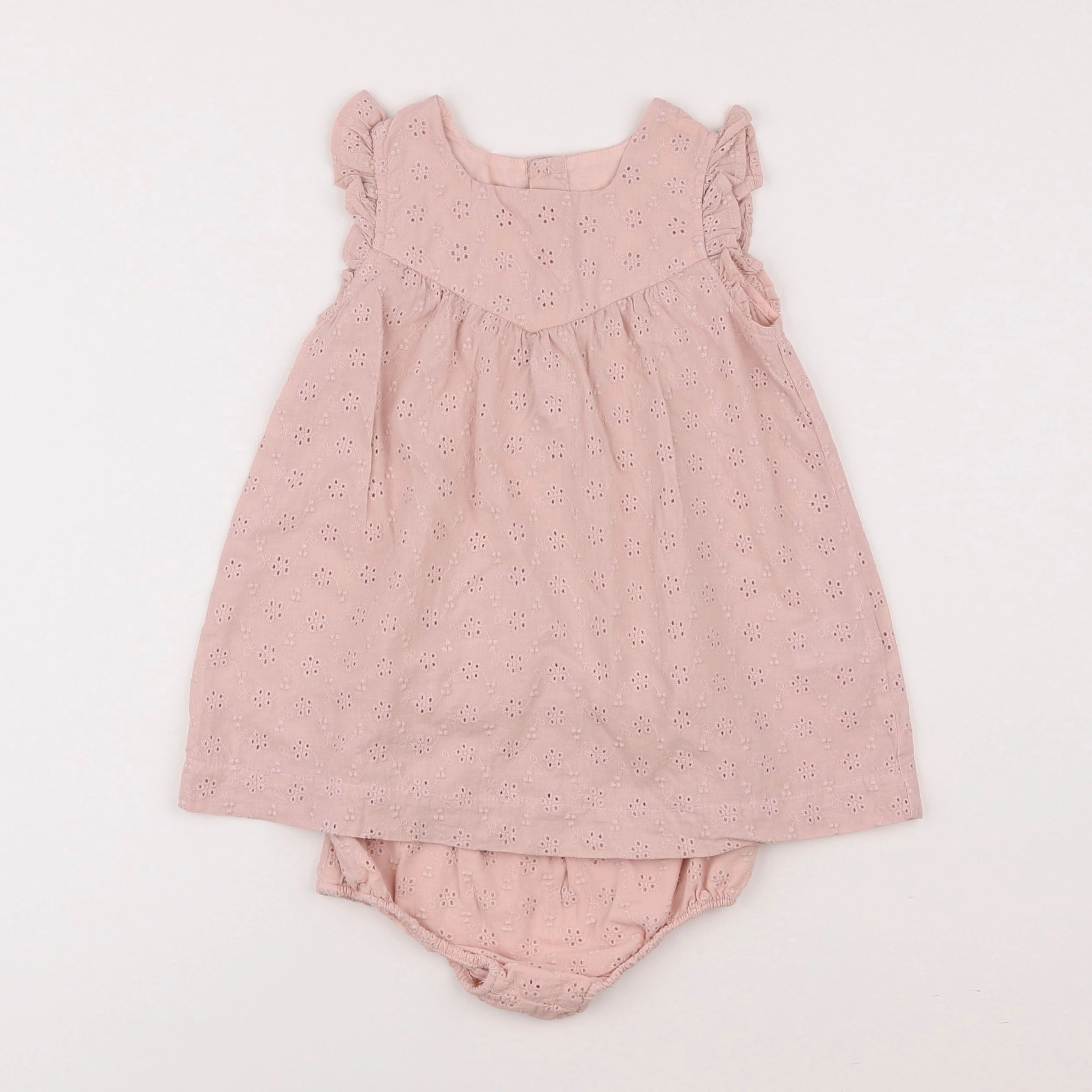 Petit Bateau - robe rose - 18 mois