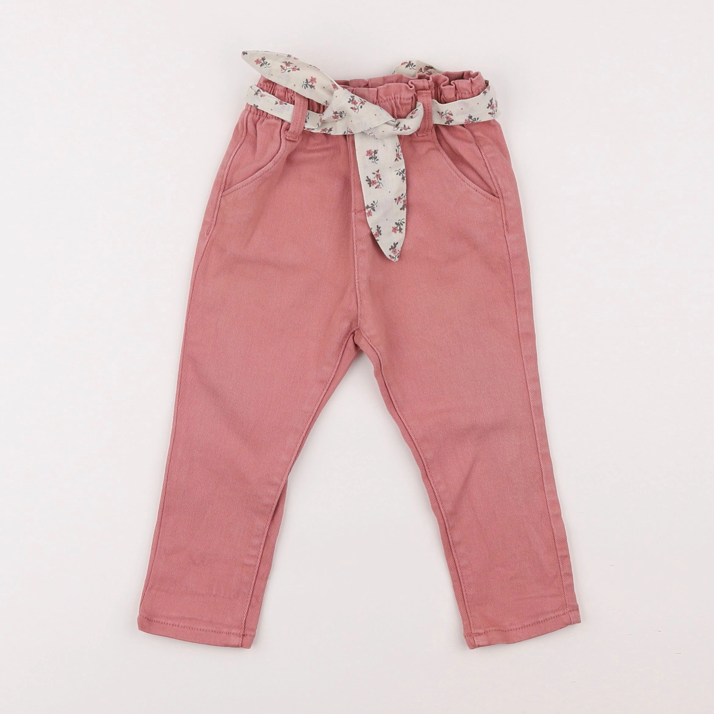 Vertbaudet - jean rose - 18 mois